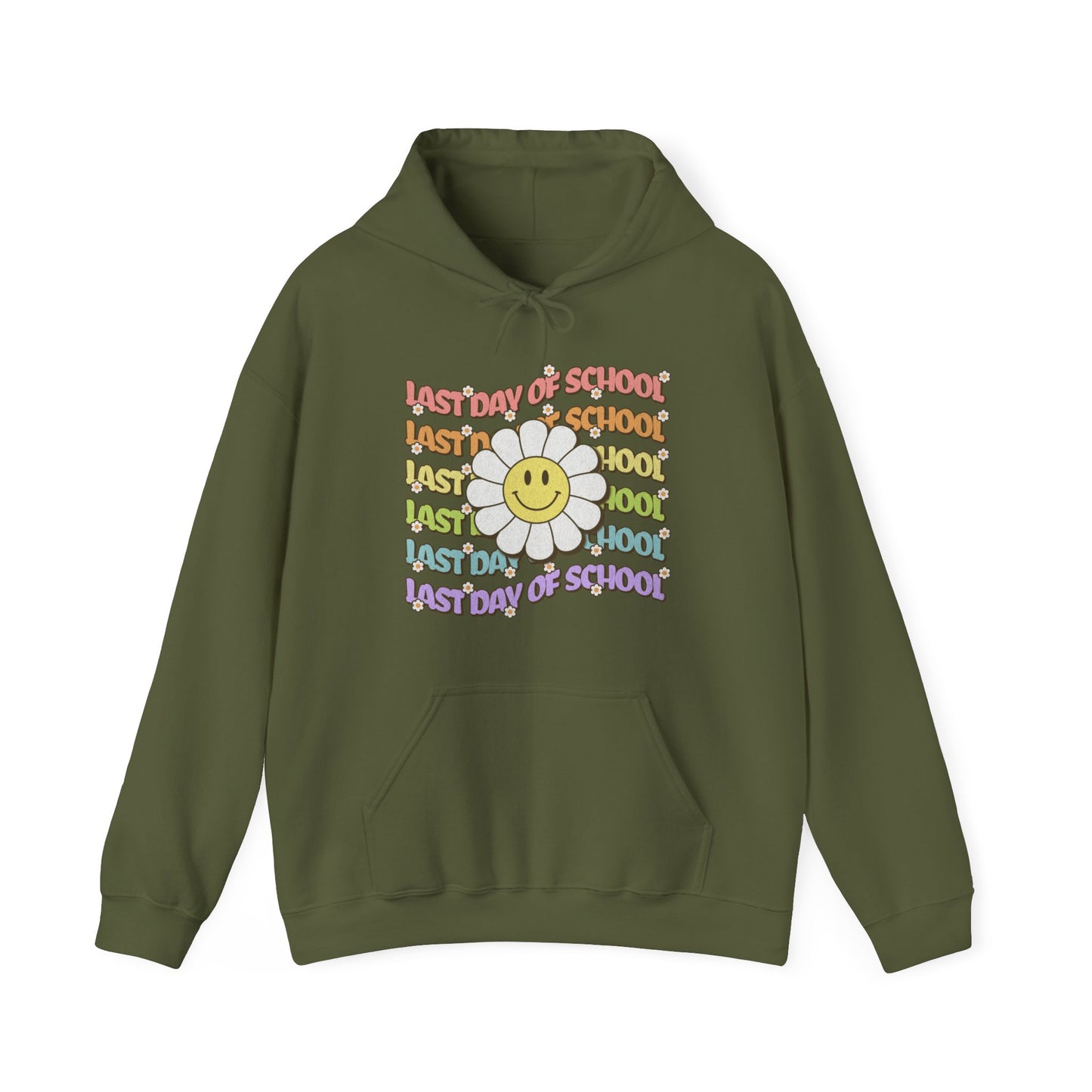 Groovy Last Day of School - Unisex Heavy Blend™ Hooded Sweatshirt