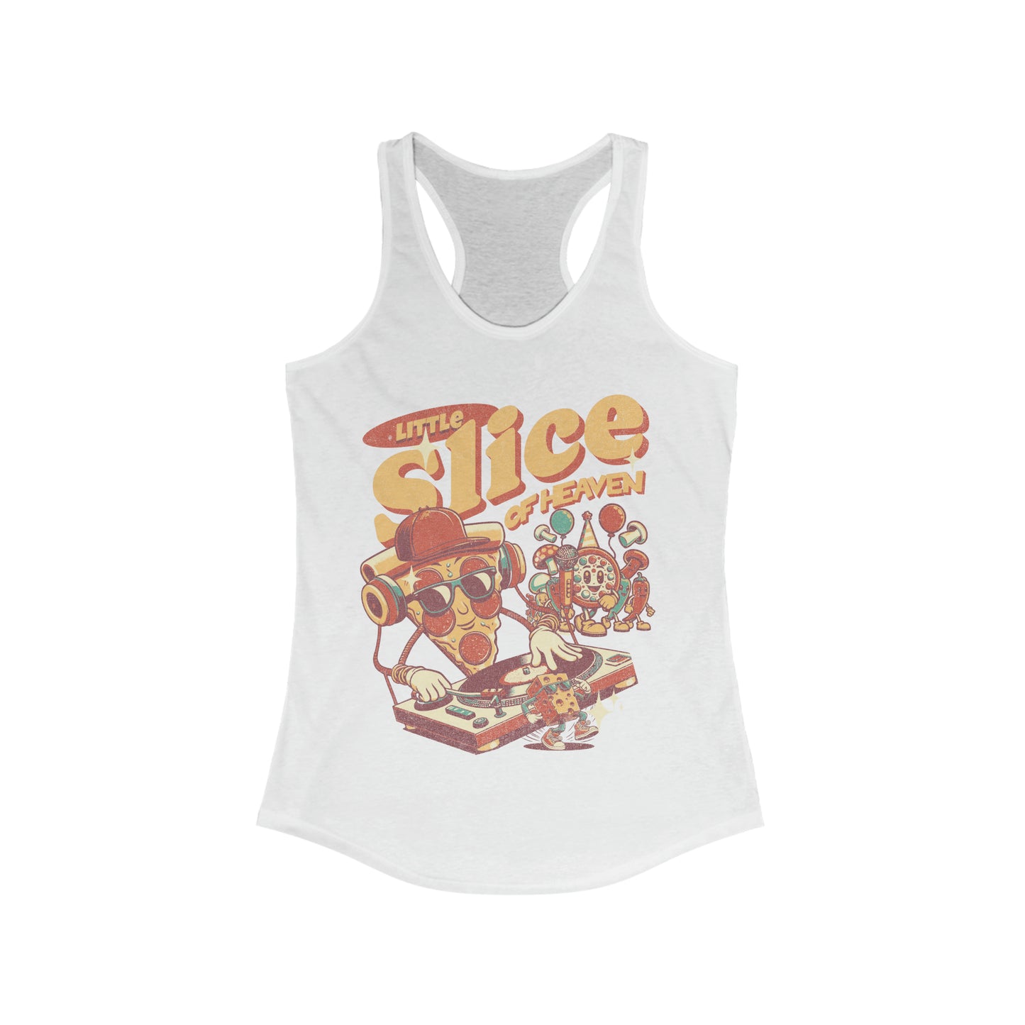 Little Slice of Heaven- Women's Ideal Racerback Tank