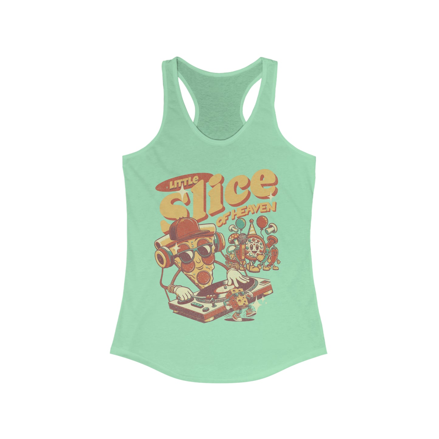 Little Slice of Heaven- Women's Ideal Racerback Tank