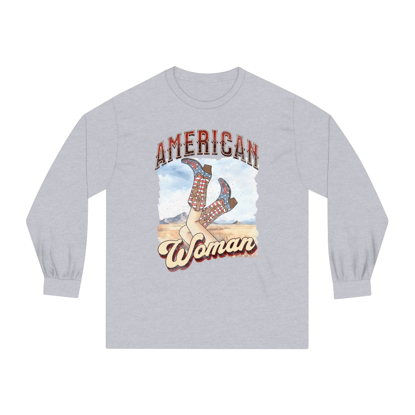 American Woman - Unisex Classic Long Sleeve T-Shirt