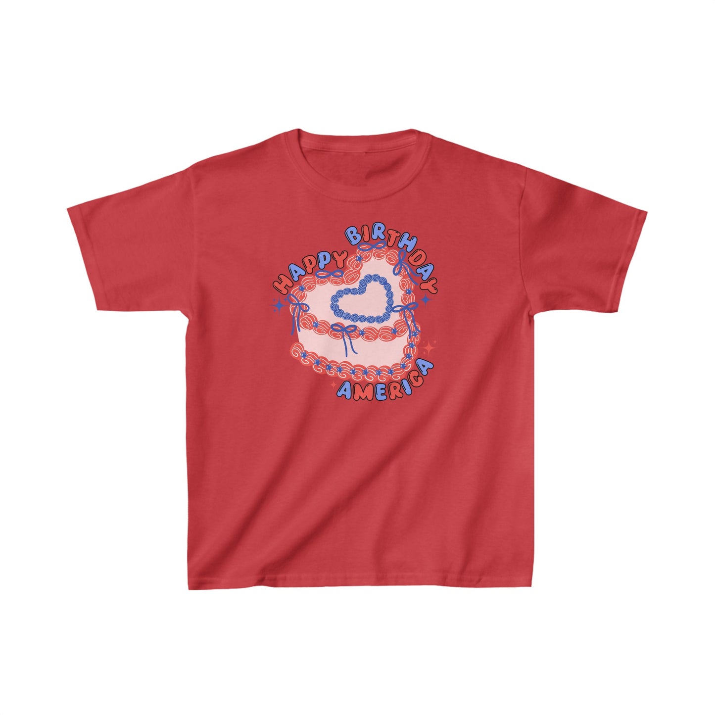 Happy Birthday, America - Kids Heavy Cotton™ Tee