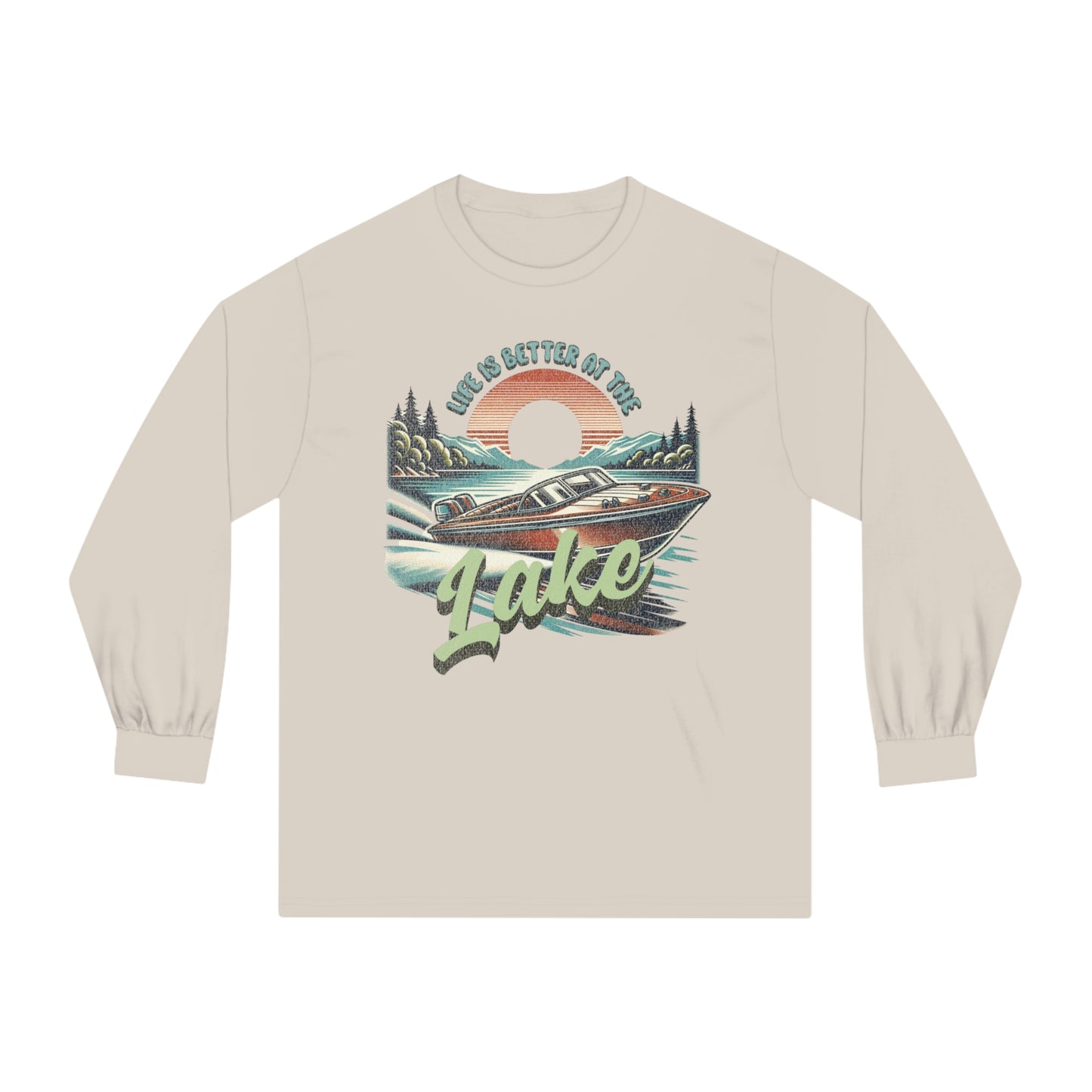 Life is Better at the Lake - Unisex Classic Long Sleeve T-Shirt