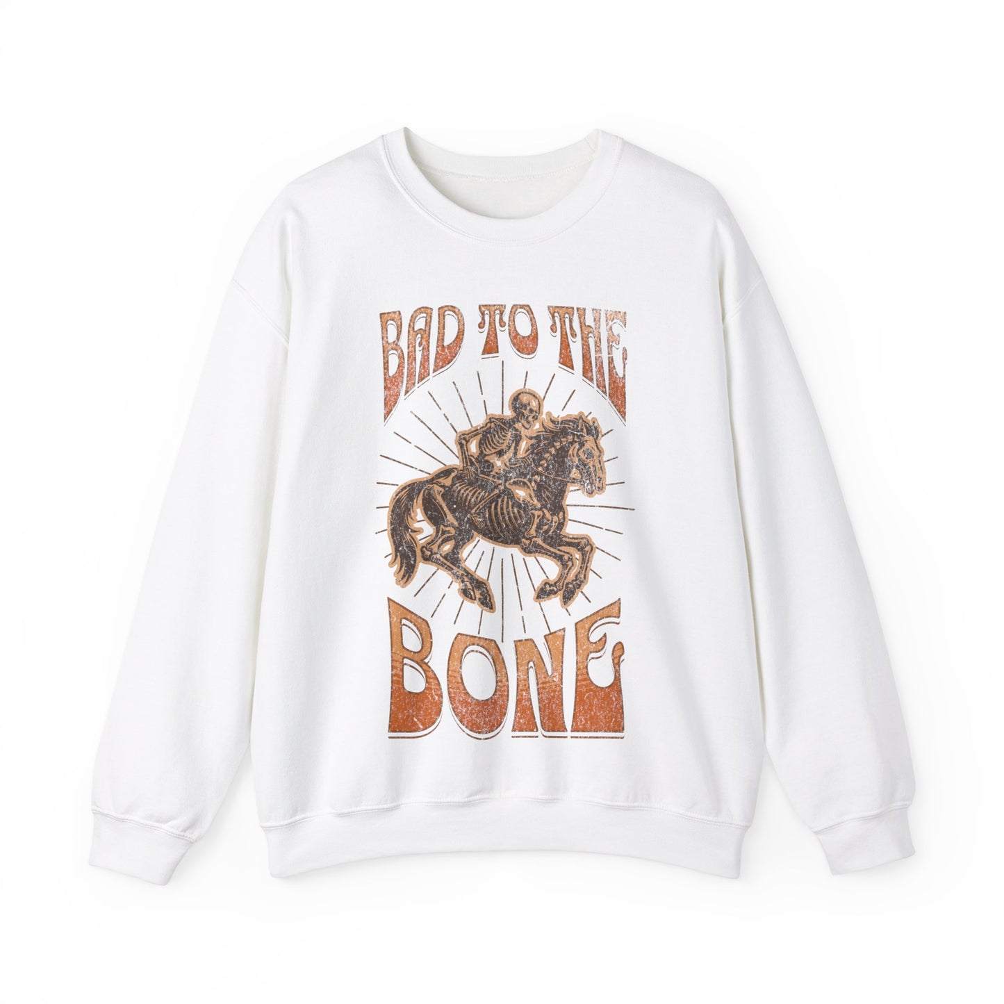 Bad to the Bone - Unisex Heavy Blend™ Crewneck Sweatshirt