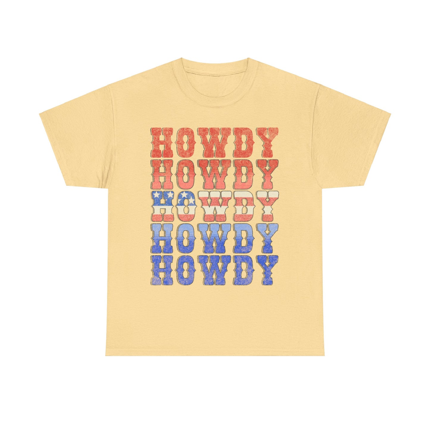 Howdy Fouth of July - Unisex T-Shirt