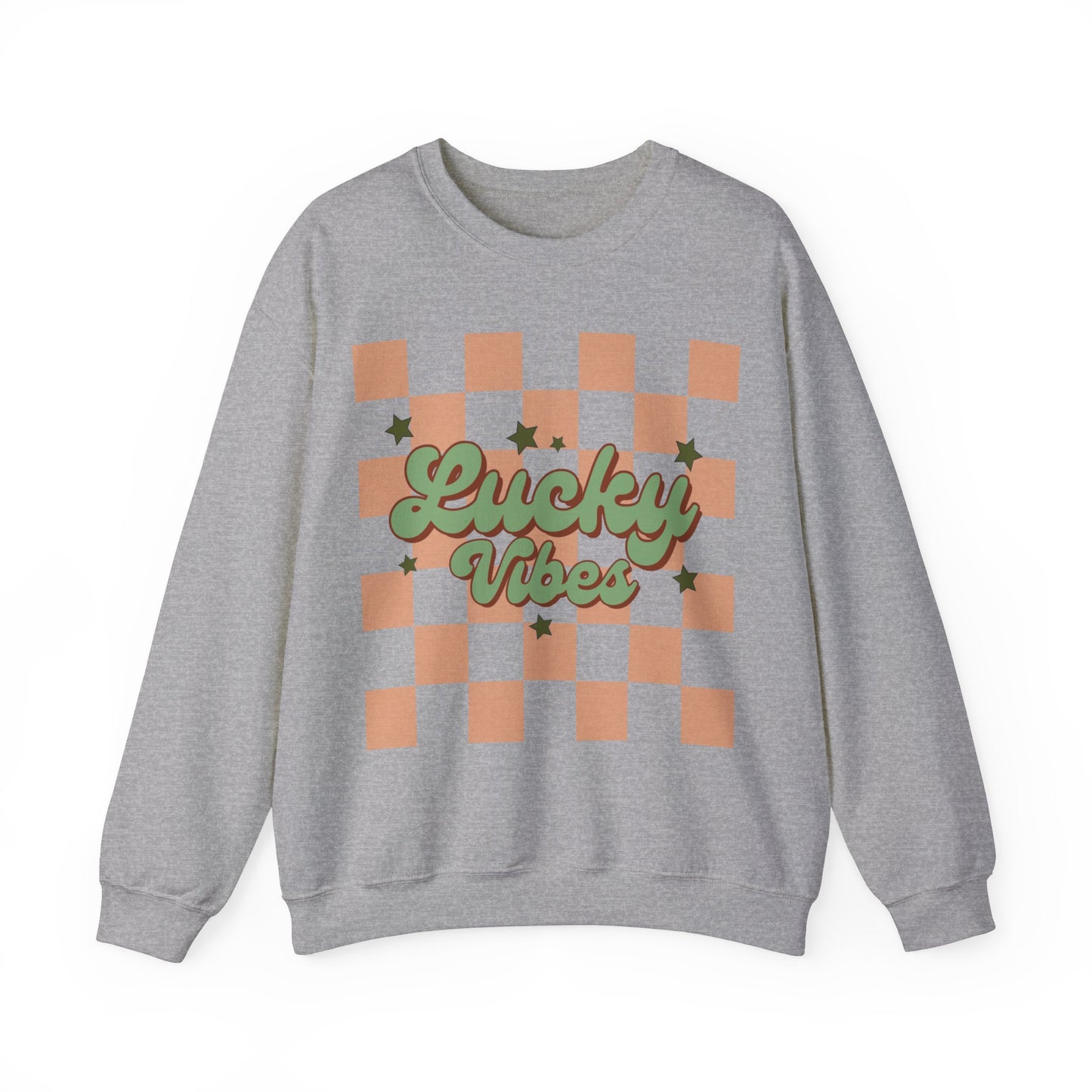 Lucky Vibes 2 - Unisex Heavy Blend™ Crewneck Sweatshirt