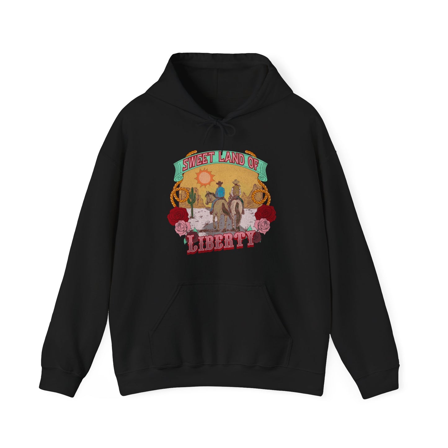 Sweet Land of Liberty - Unisex Heavy Blend™ Hooded Sweatshirt