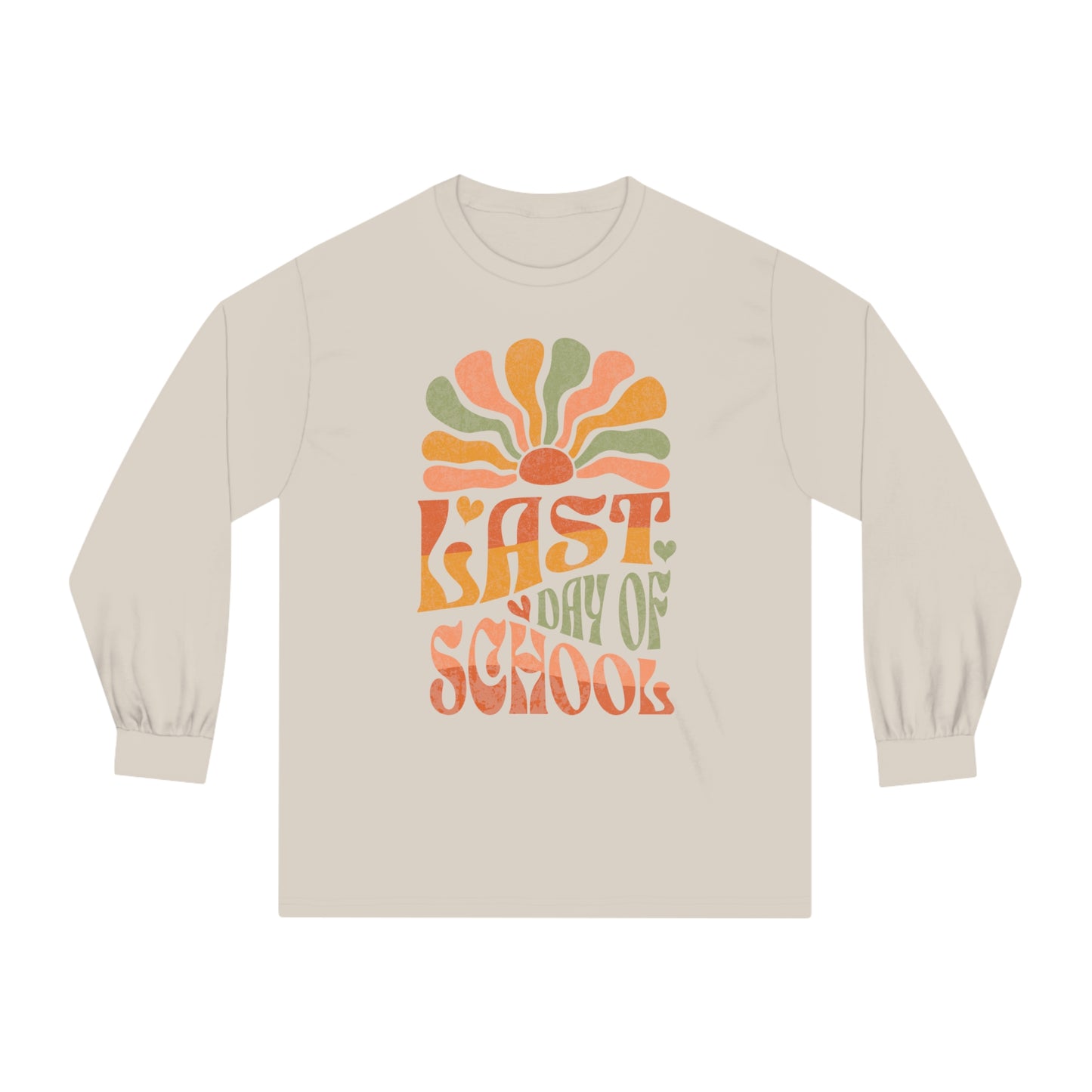 Groovy Last Day of School - Unisex Classic Long Sleeve T-Shirt