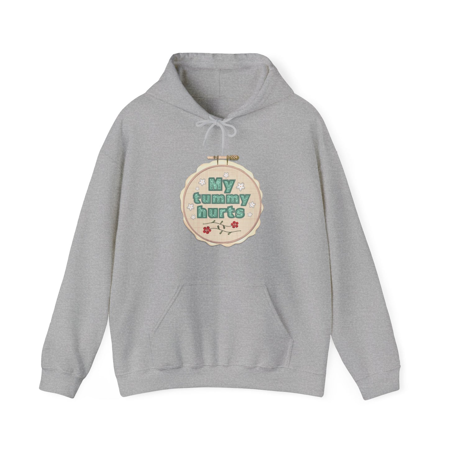 My Tummy Hurts - Unisex Heavy Blend™ Hooded Sweatshirt