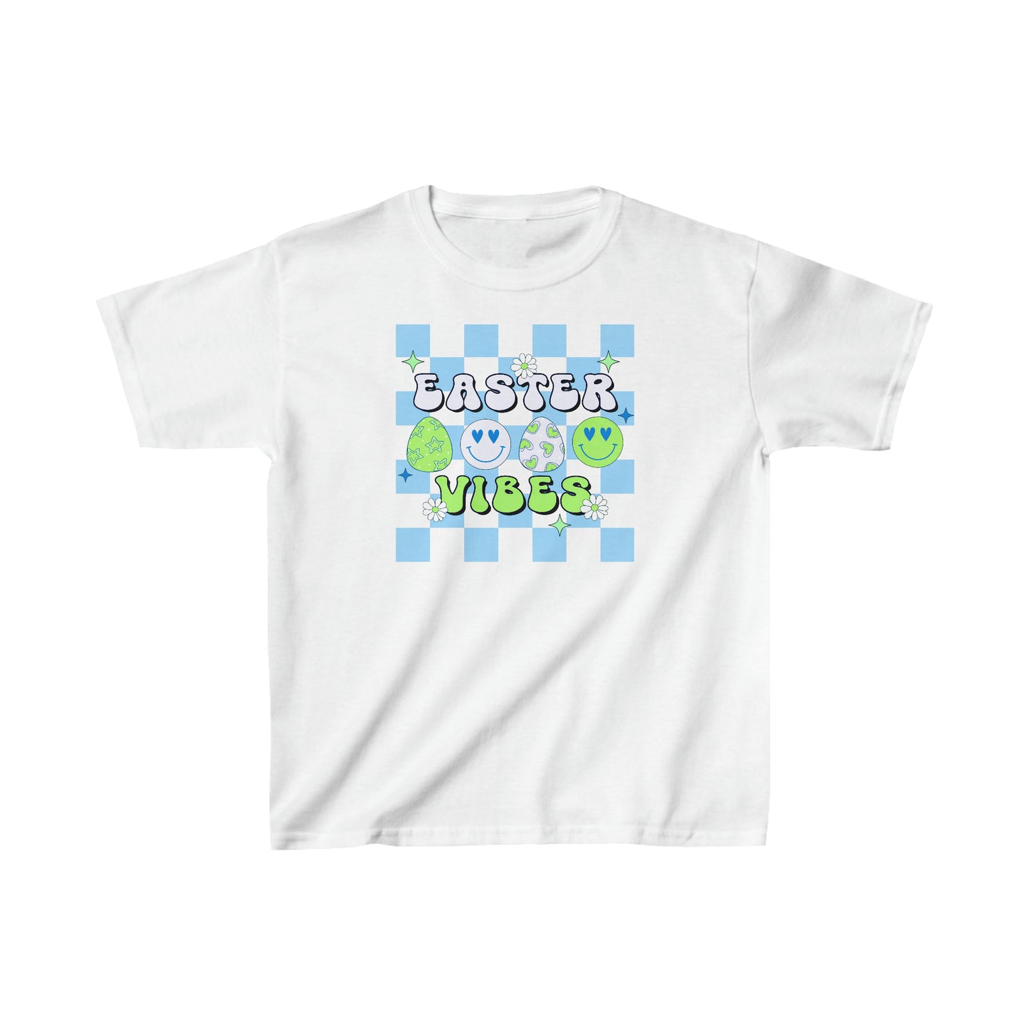 Easter Vibes Blue - Kids Heavy Cotton™ Tee
