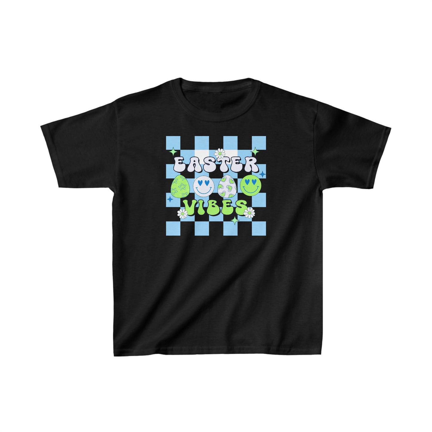 Easter Vibes Blue - Kids Heavy Cotton™ Tee