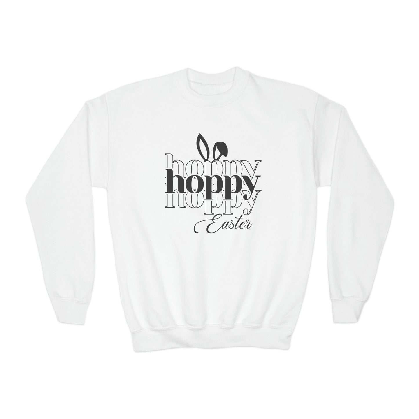 Hoppy Easter - Youth Crewneck Sweatshirt