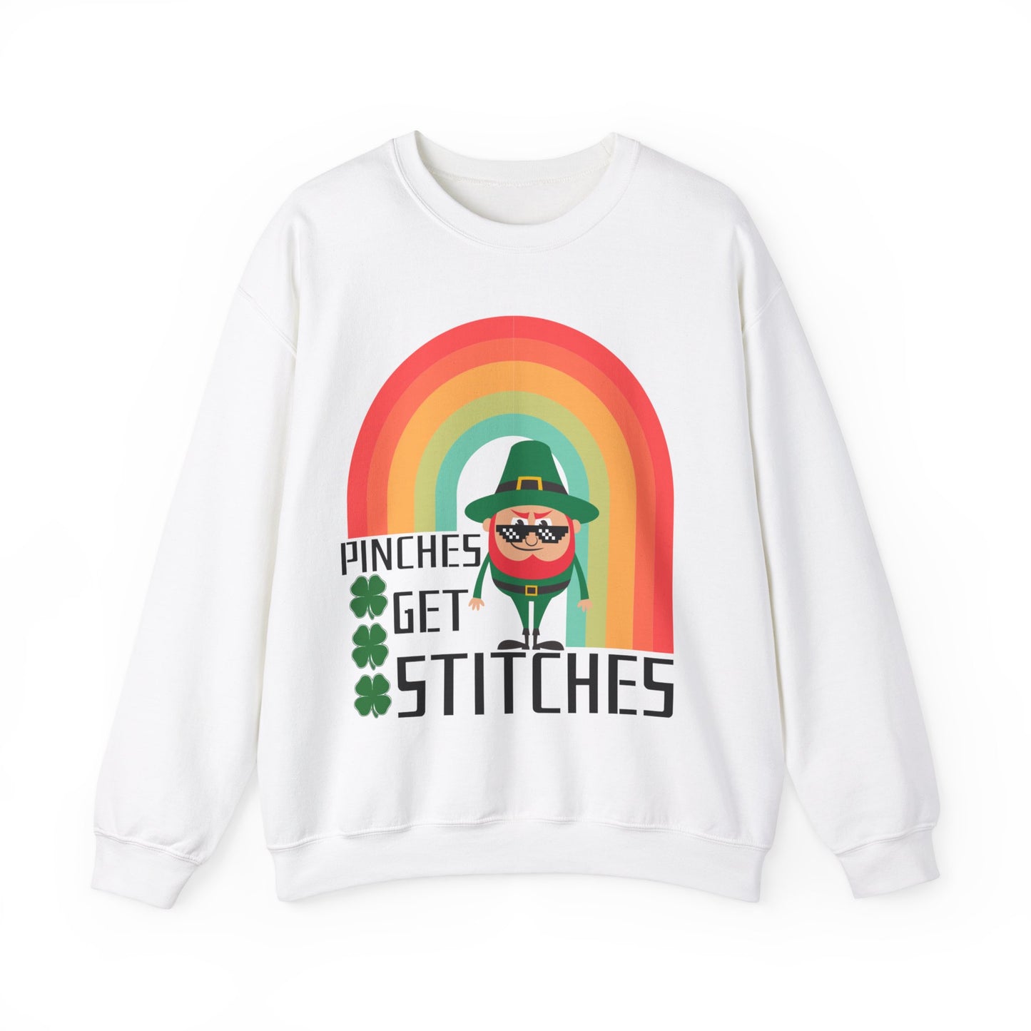 Pinches Get Stitches - Unisex Heavy Blend™ Crewneck Sweatshirt