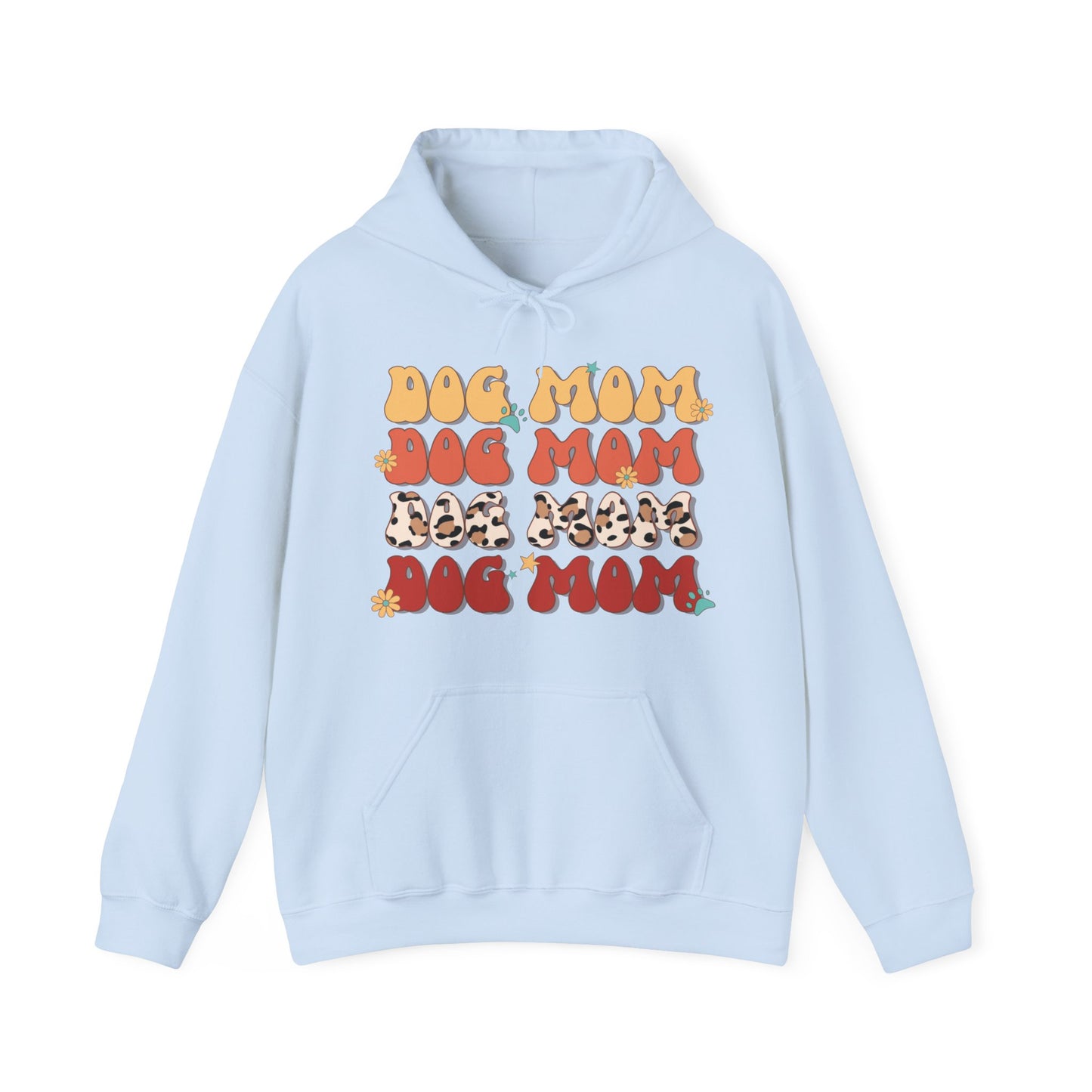 Dog Mom - Unisex Heavy Blend™ Hooded Sweatshirt