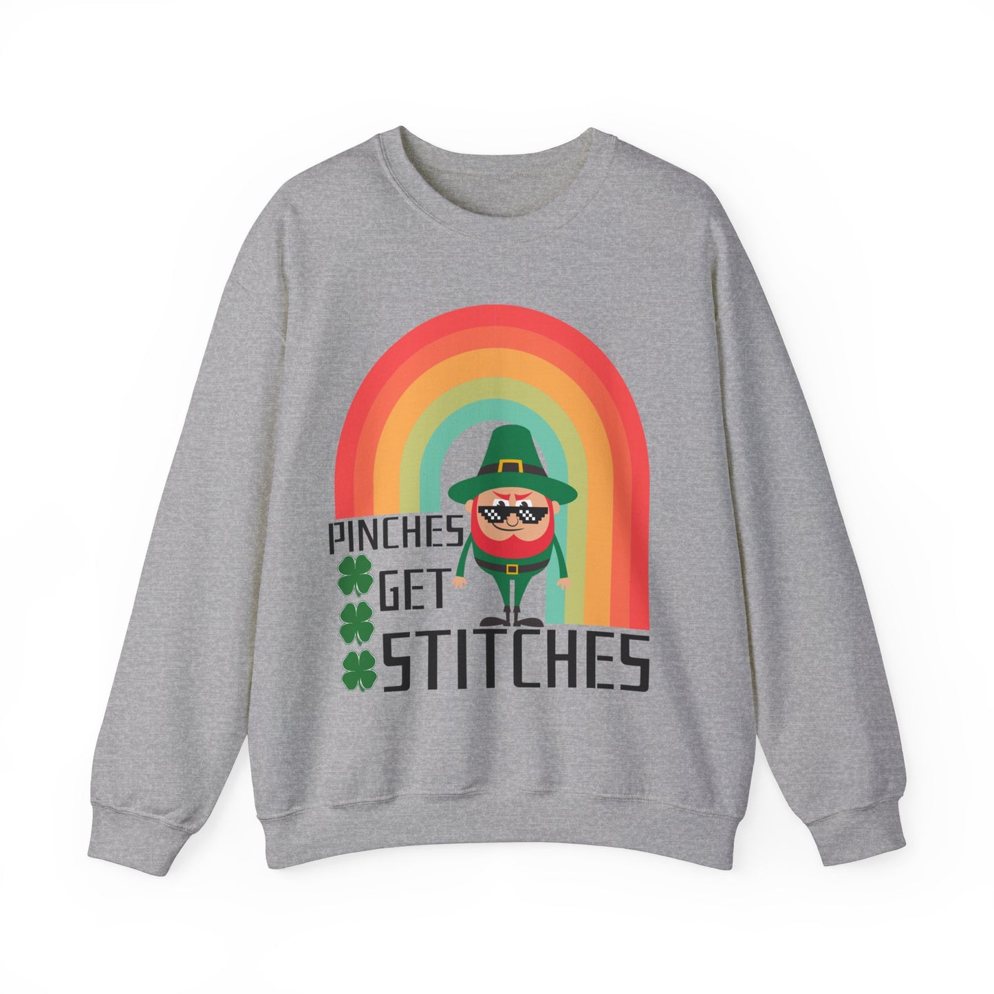 Pinches Get Stitches - Unisex Heavy Blend™ Crewneck Sweatshirt