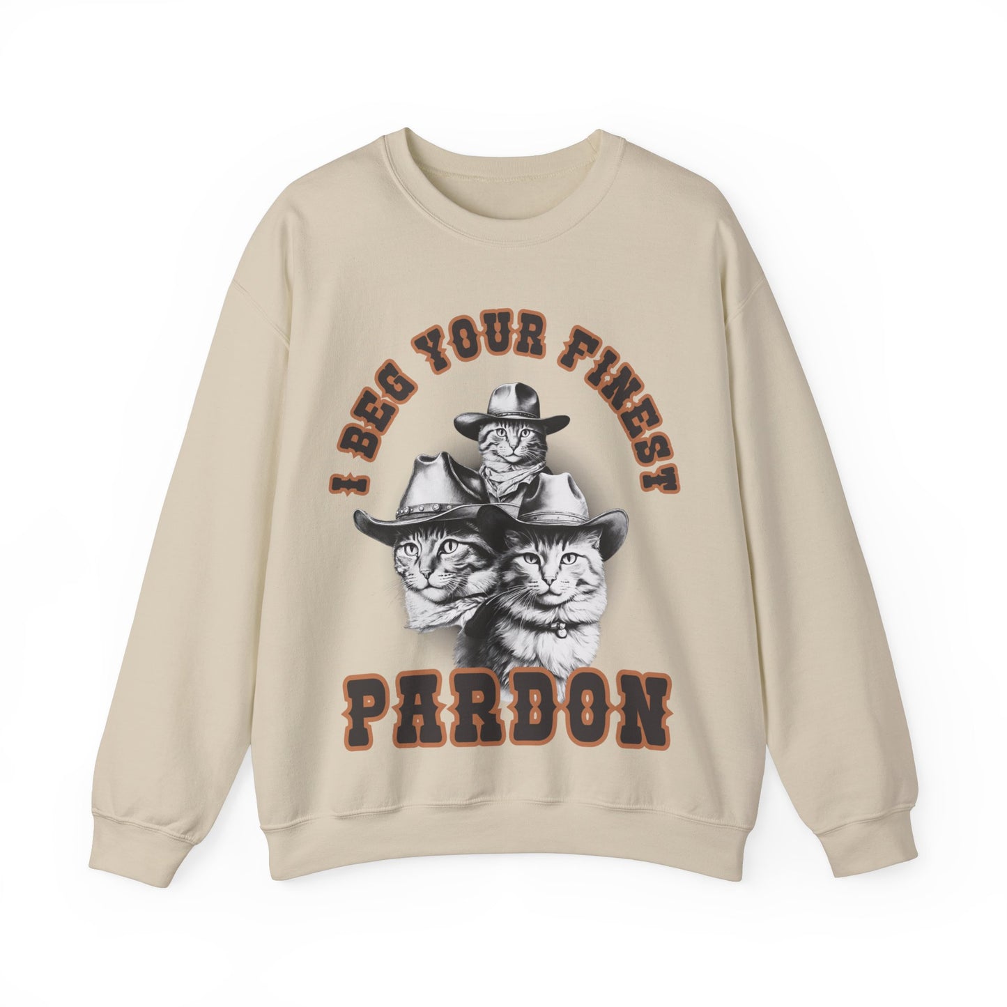 I Beg Your Finest Pardon - Unisex Heavy Blend™ Crewneck Sweatshirt