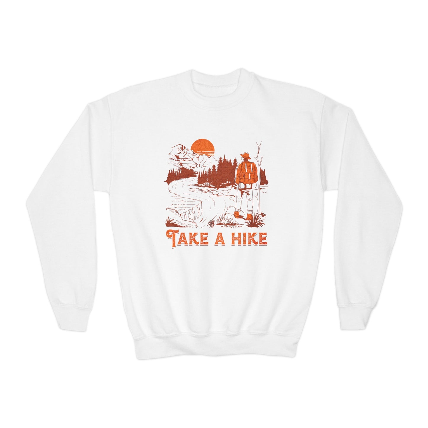 Take A Hike - Youth Crewneck Sweatshirt