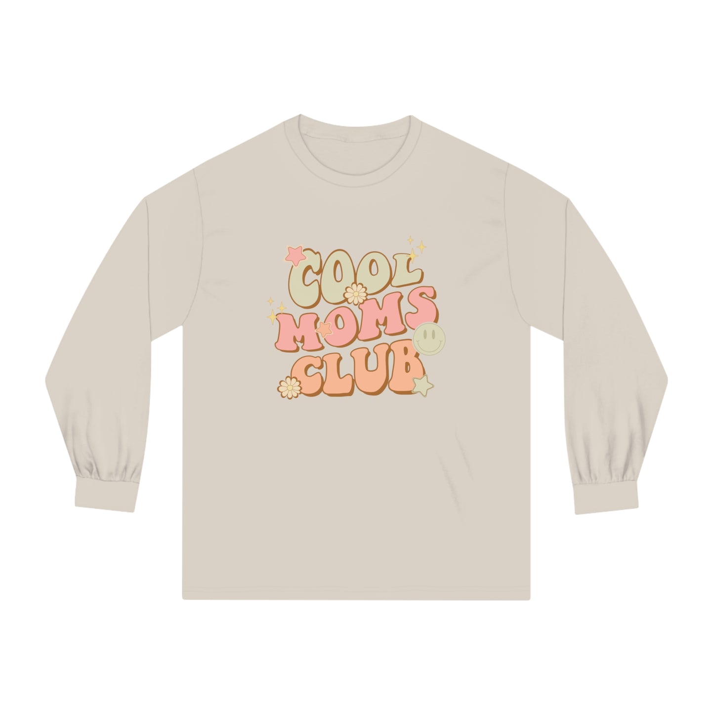 Cool Moms Club Groovy - Unisex Classic Long Sleeve T-Shirt