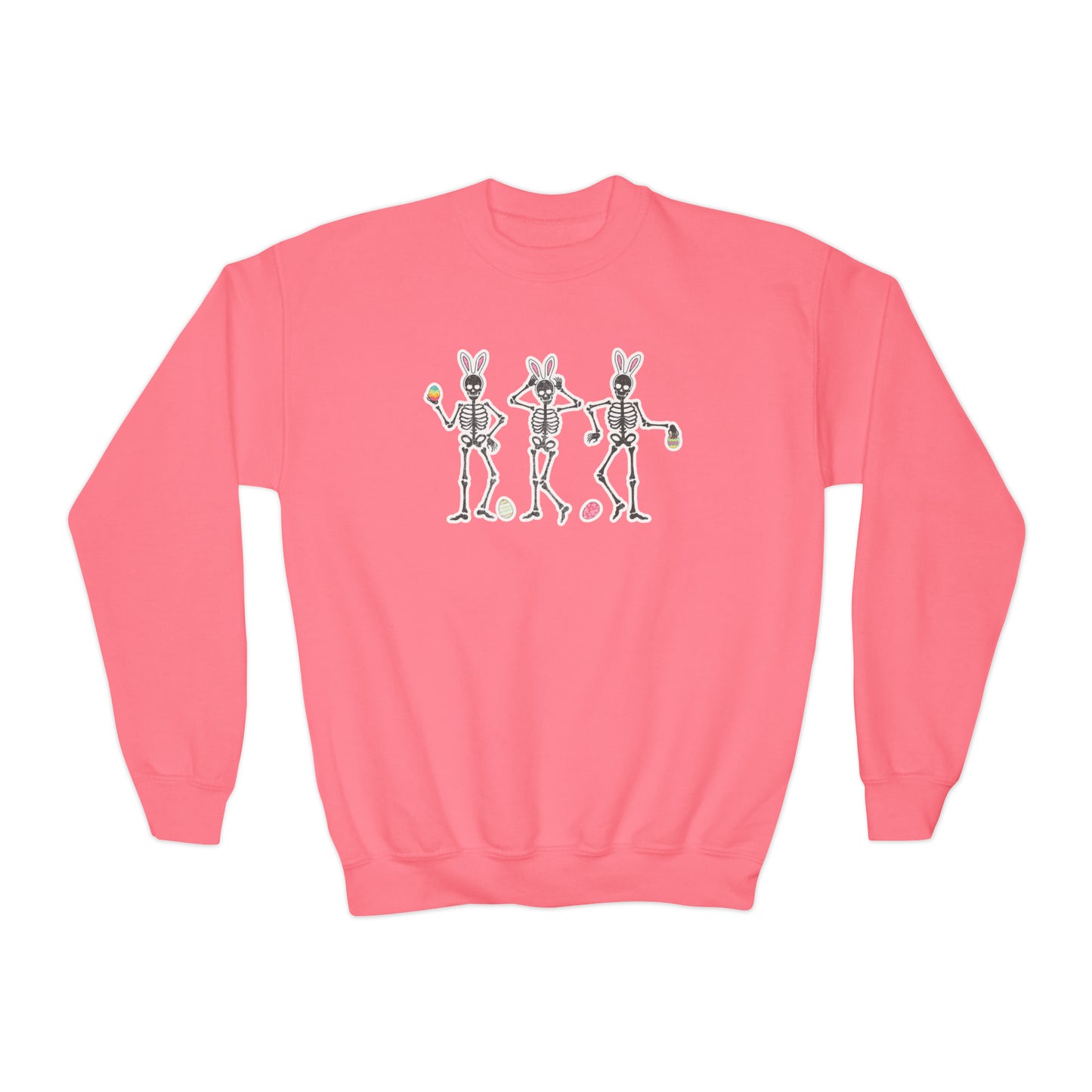 Easter Skeletons - Youth Crewneck Sweatshirt