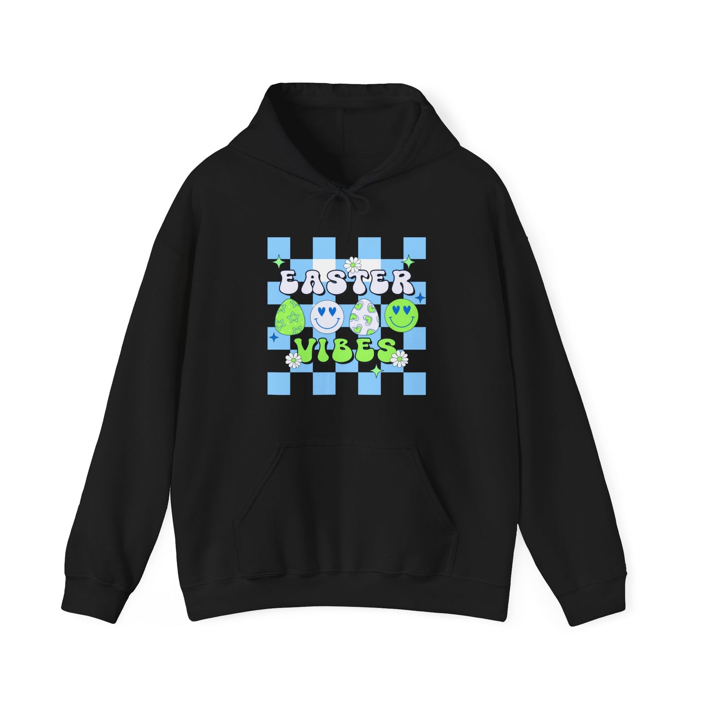 Easter Vibes Blue - Unisex Heavy Blend™ Hooded Sweatshirt