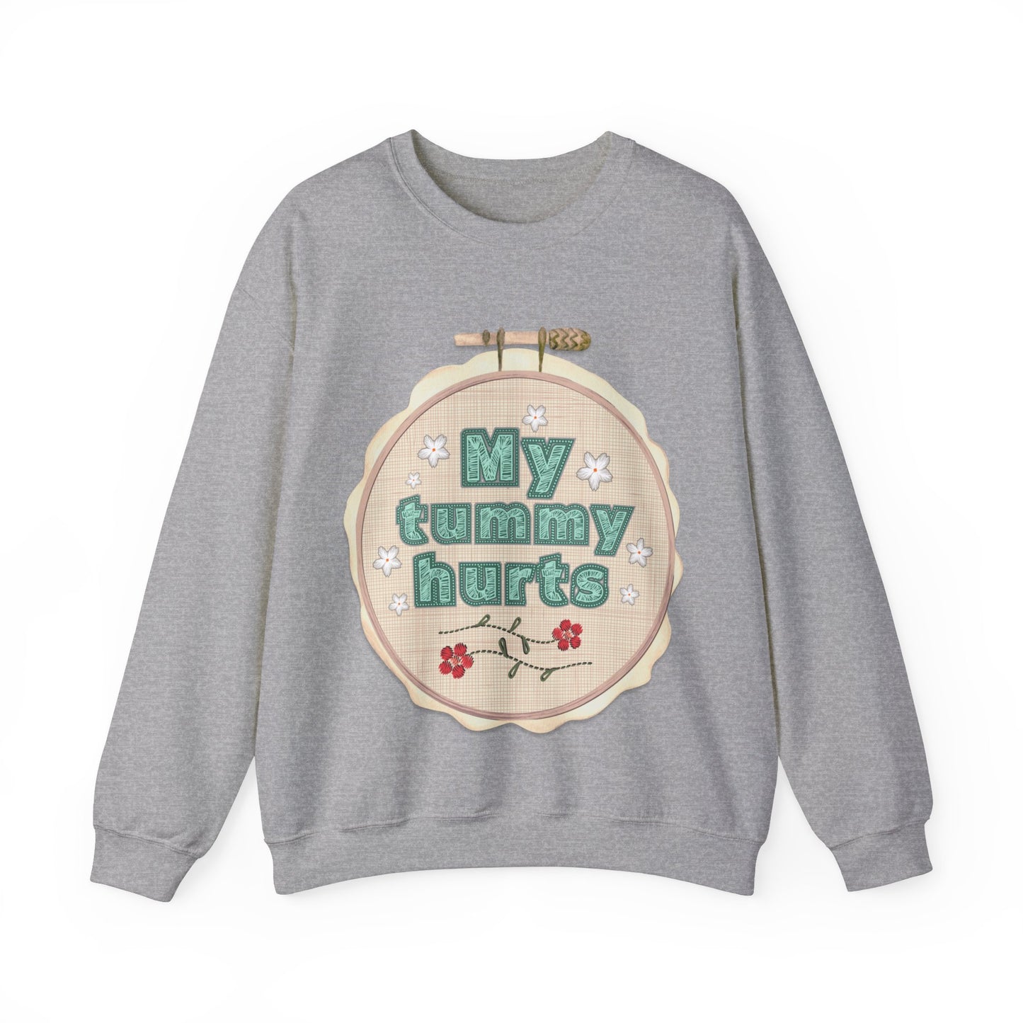 My Tummy Hurts - Unisex Heavy Blend™ Crewneck Sweatshirt