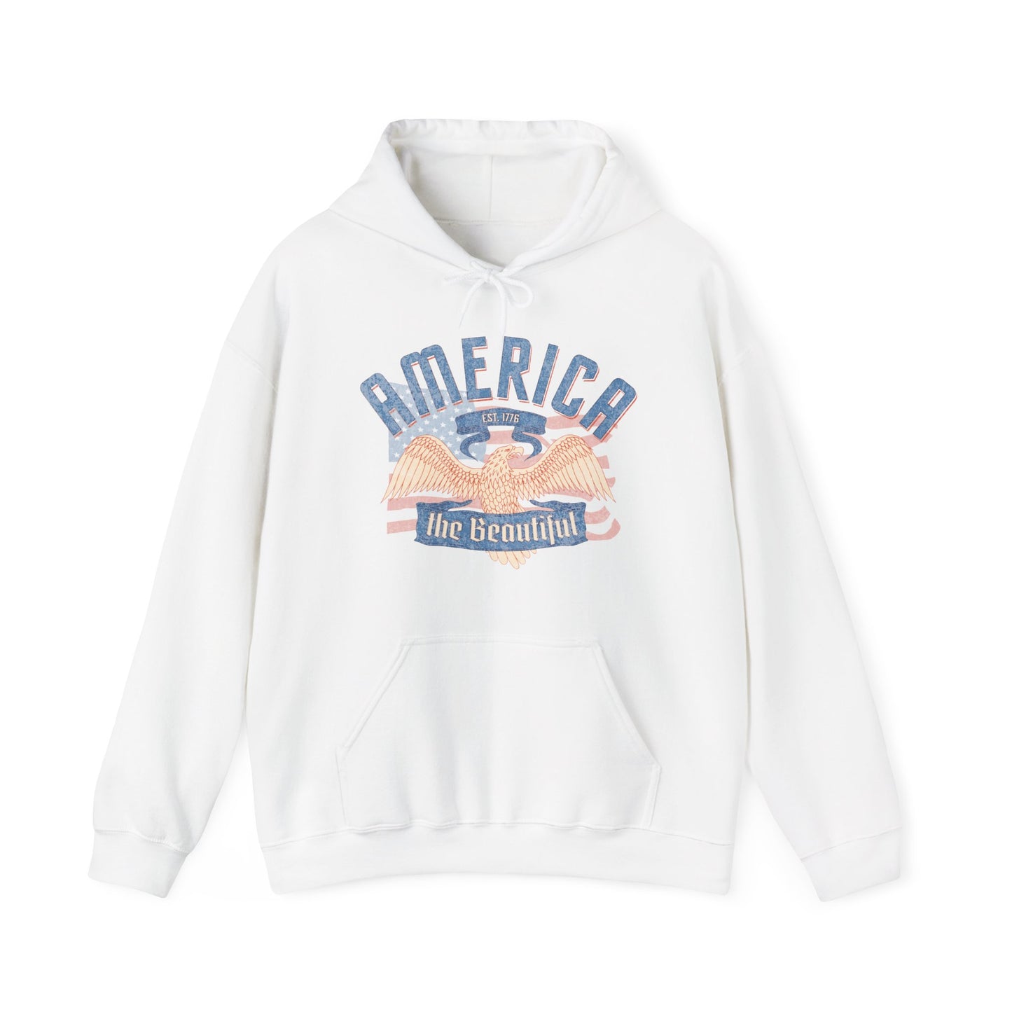 America the Beautiful - Unisex Heavy Blend™ Hooded Sweatshirt