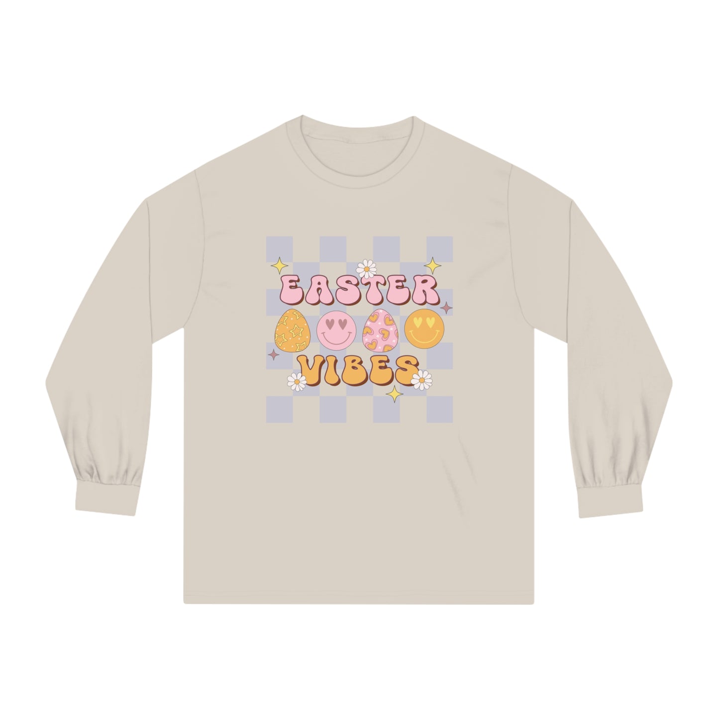 Easter Vibes Pink - Unisex Classic Long Sleeve T-Shirt