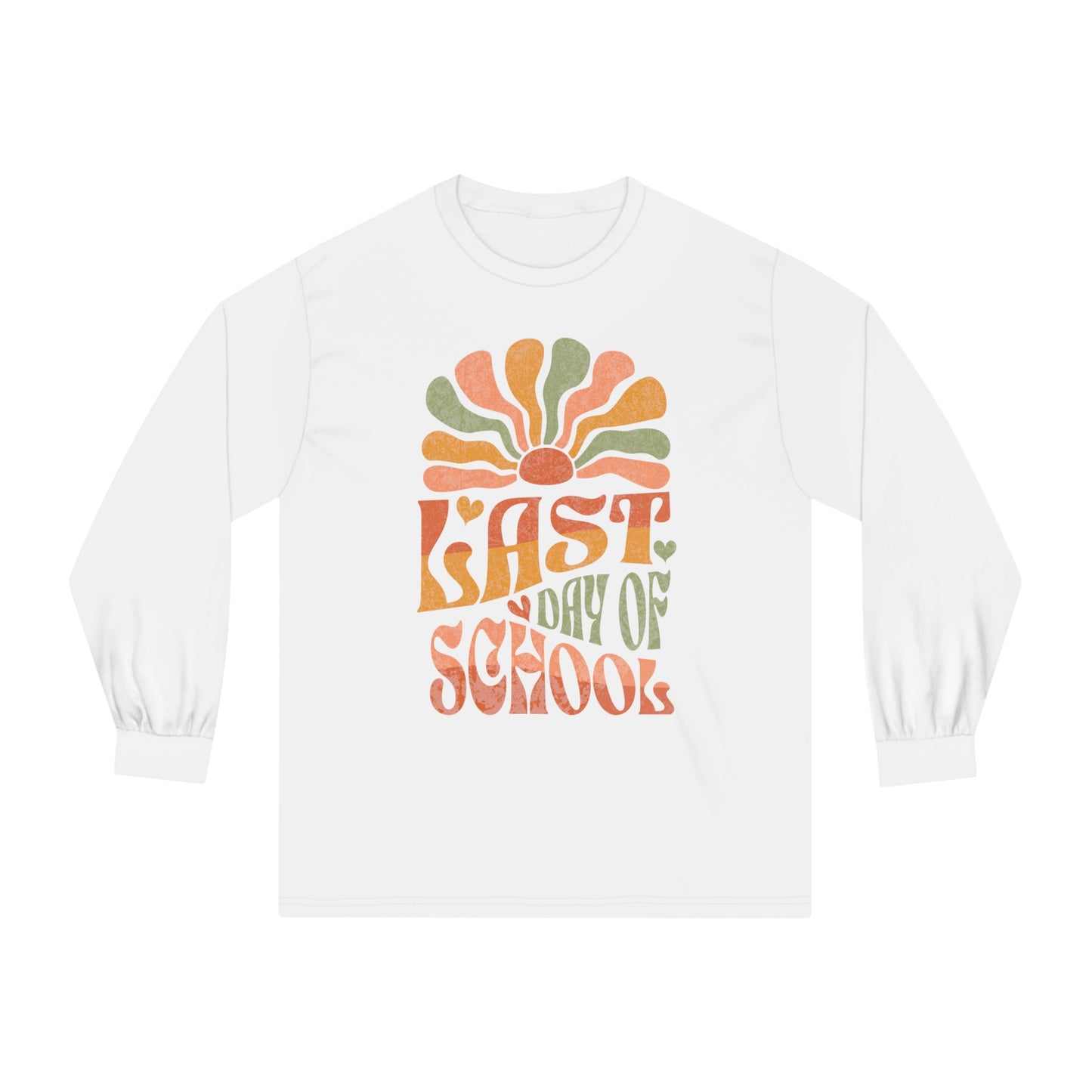 Groovy Last Day of School - Unisex Classic Long Sleeve T-Shirt