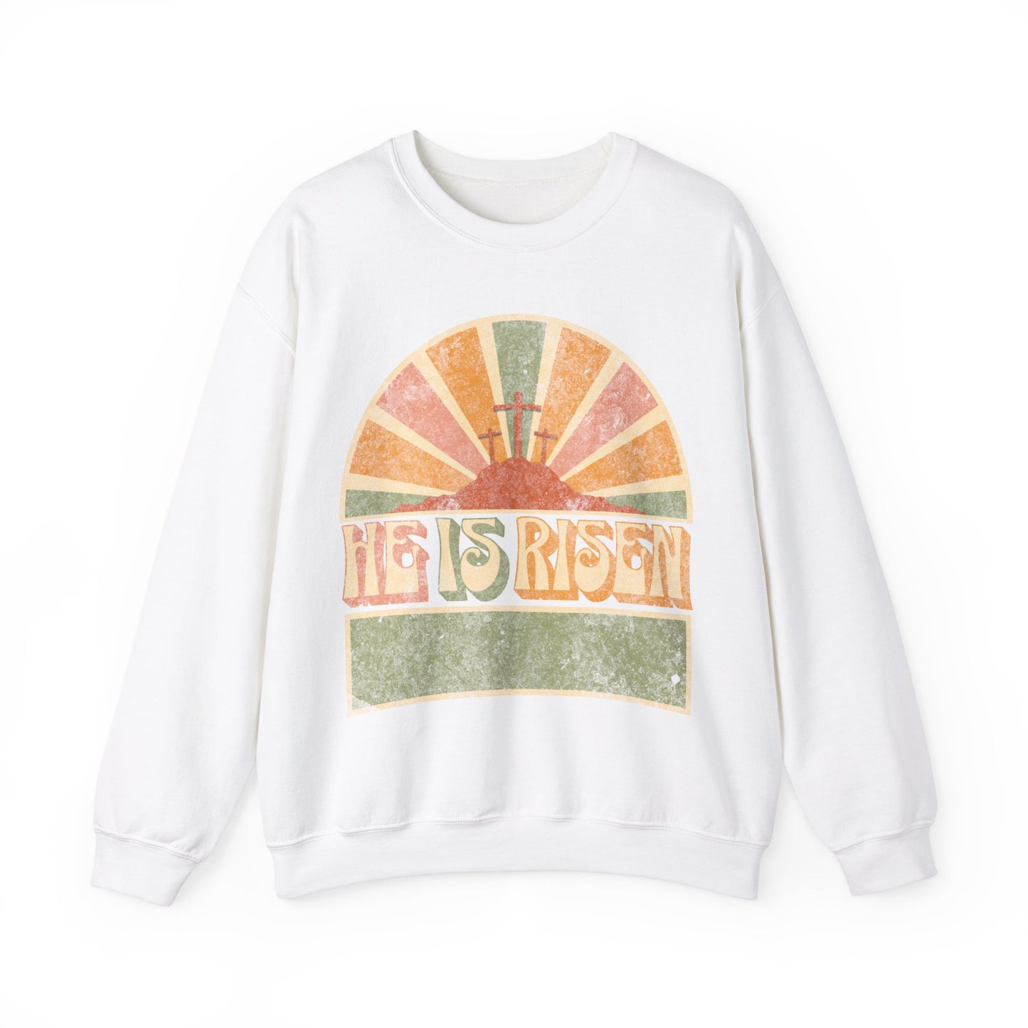 He is Risen - Unisex Heavy Blend™ Crewneck Sweatshirt