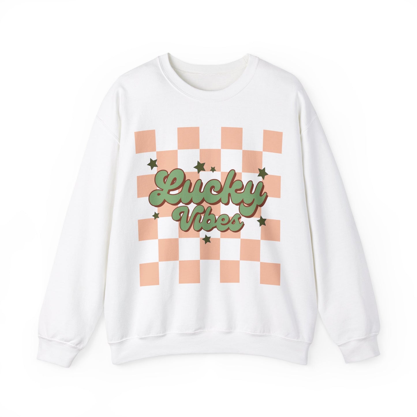 Lucky Vibes 2 - Unisex Heavy Blend™ Crewneck Sweatshirt