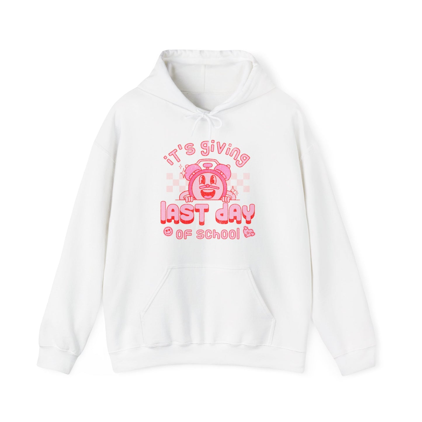 It's Giving Last Day of School - Unisex Heavy Blend™ Hooded Sweatshirt