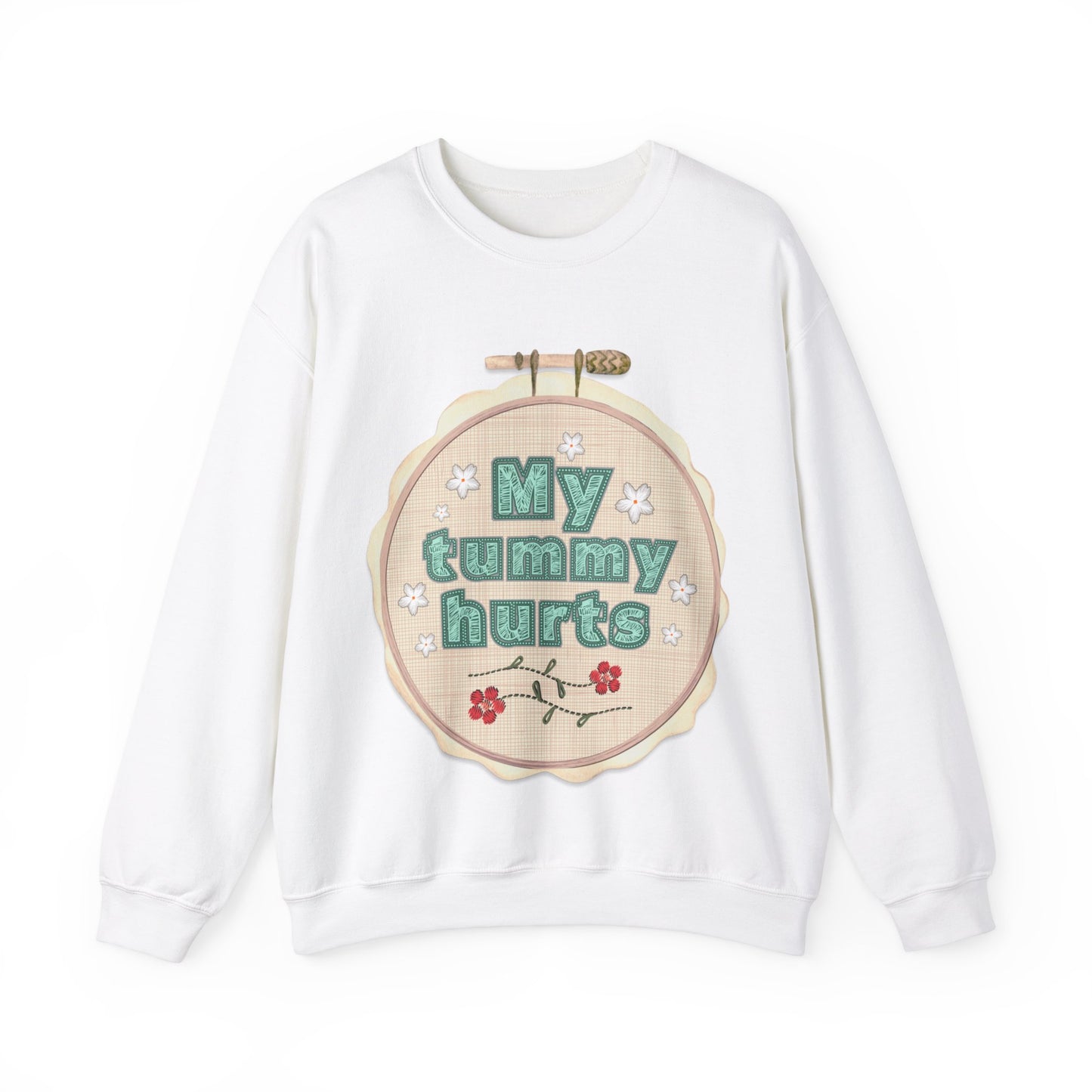 My Tummy Hurts - Unisex Heavy Blend™ Crewneck Sweatshirt