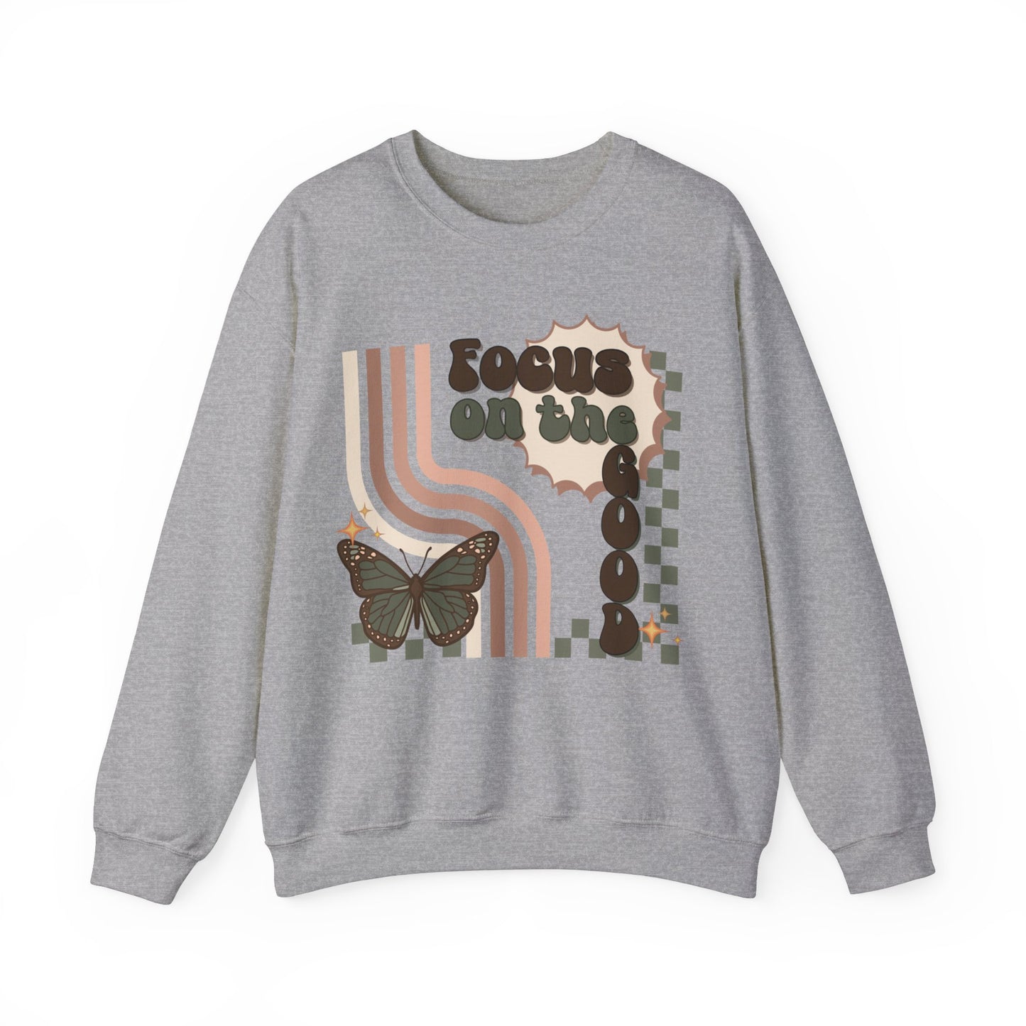 Focus on the Good - Unisex Heavy Blend™ Crewneck Sweatshirt