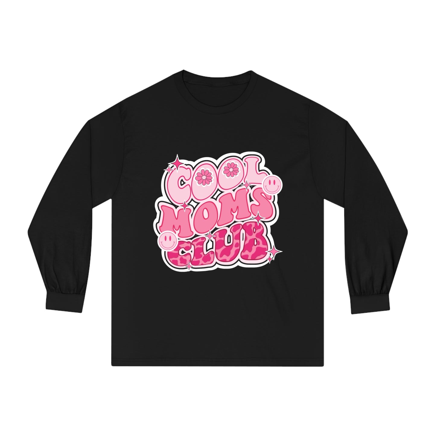 Cool Moms Club Pink - Unisex Classic Long Sleeve T-Shirt