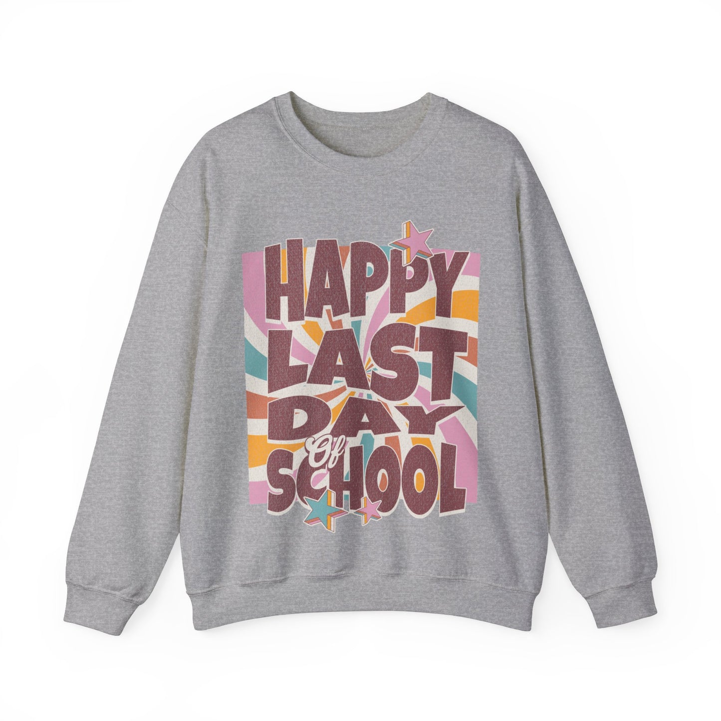 Happy Last Day of School - Unisex Heavy Blend™ Crewneck Sweatshirt