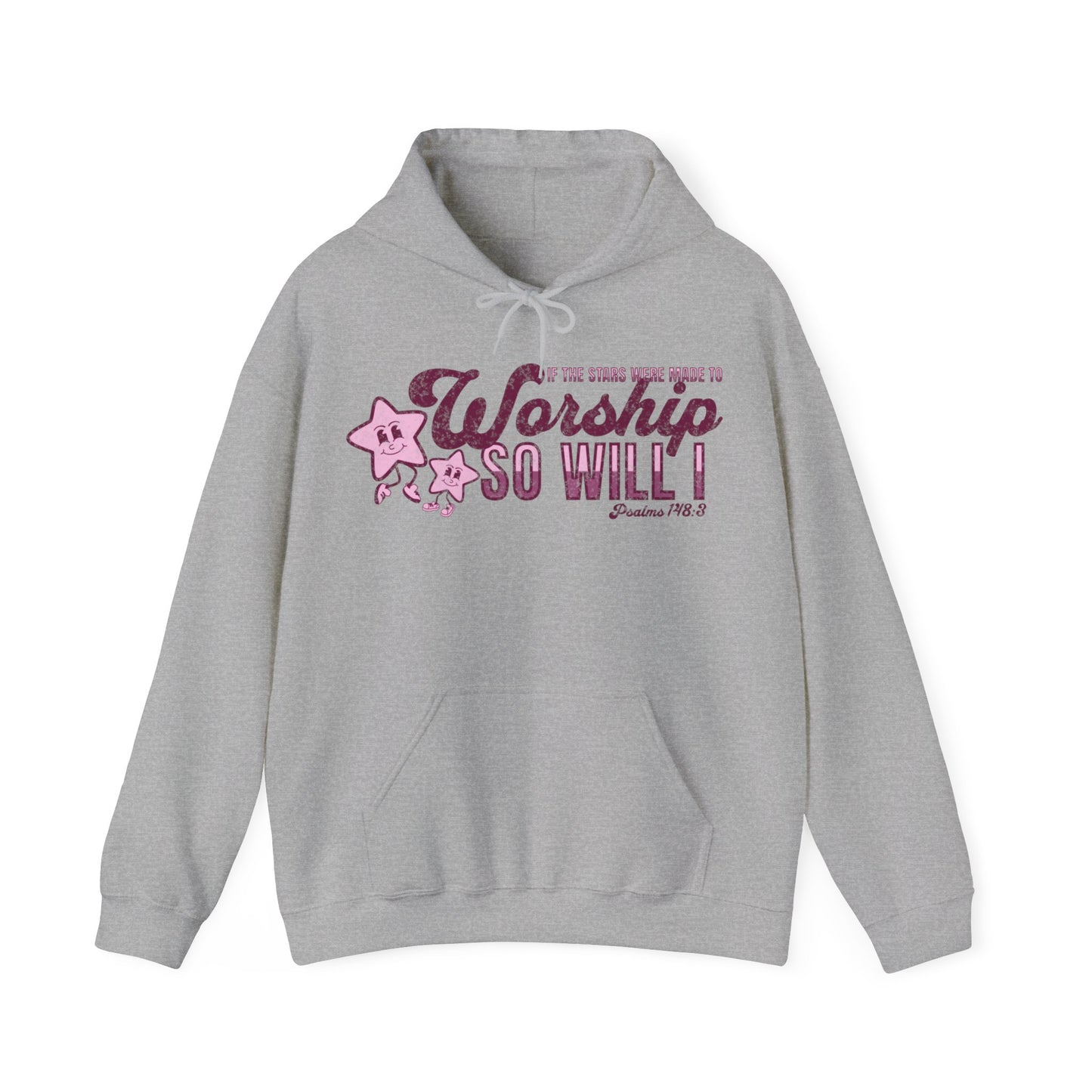 Psalms 148:3 Bible Verse - Unisex Heavy Blend™ Hooded Sweatshirt