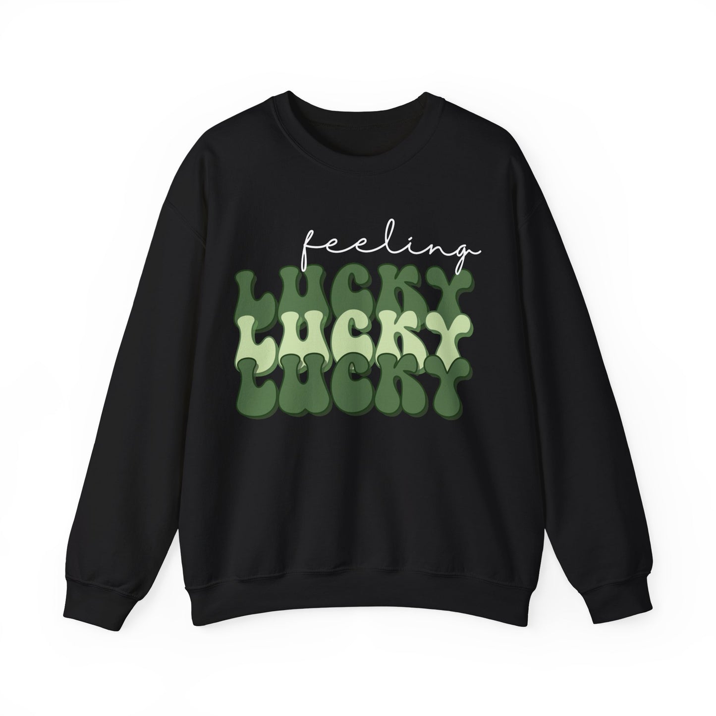 Feeling Lucky - Unisex Heavy Blend™ Crewneck Sweatshirt