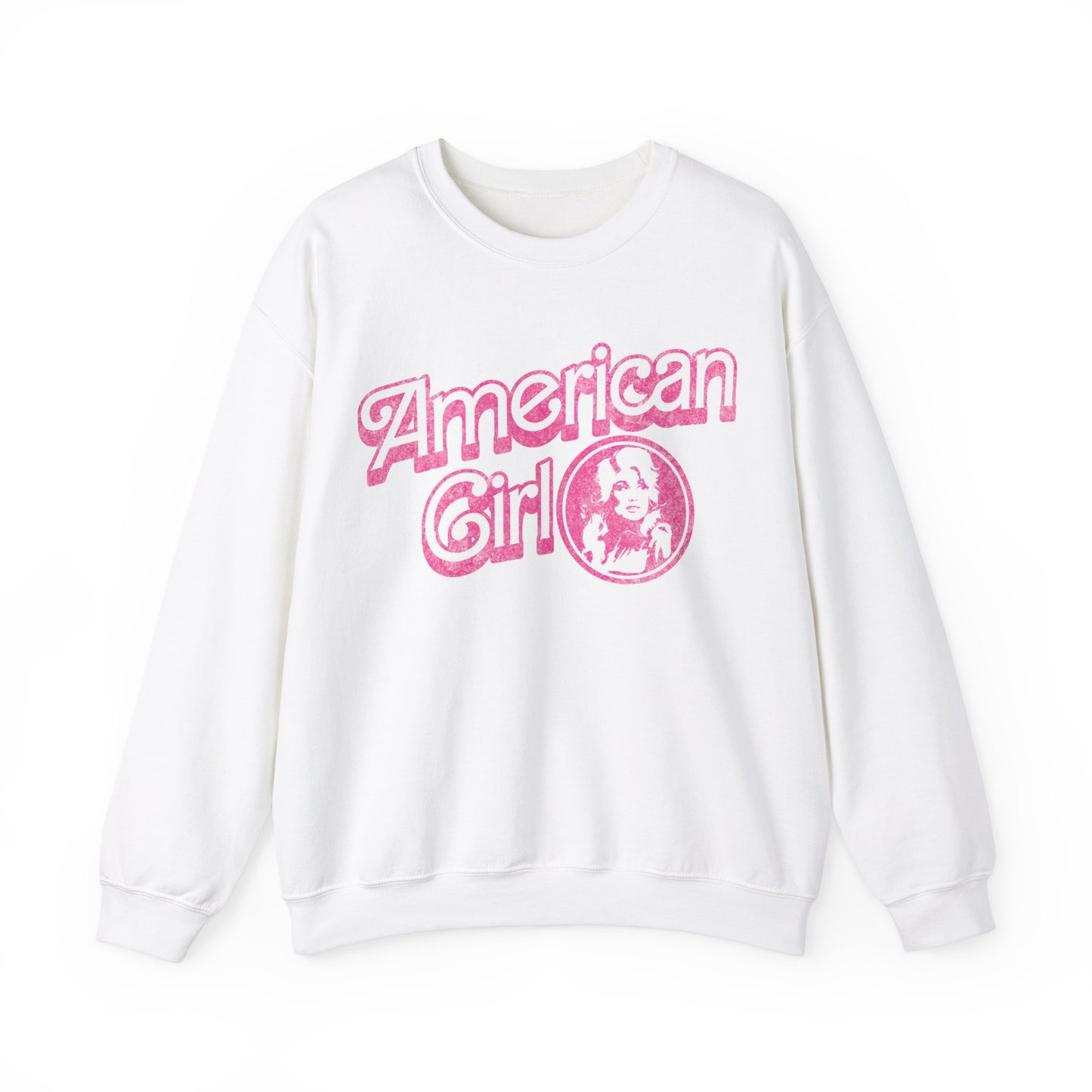 American Girl - Unisex Heavy Blend™ Crewneck Sweatshirt