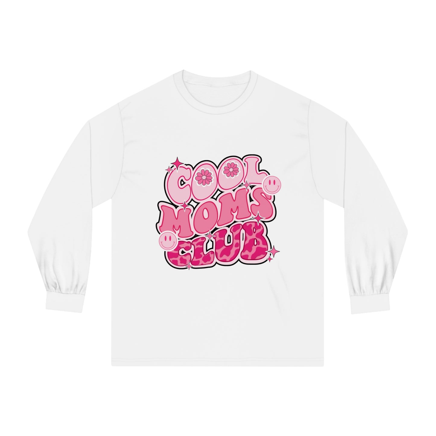 Cool Moms Club Pink - Unisex Classic Long Sleeve T-Shirt