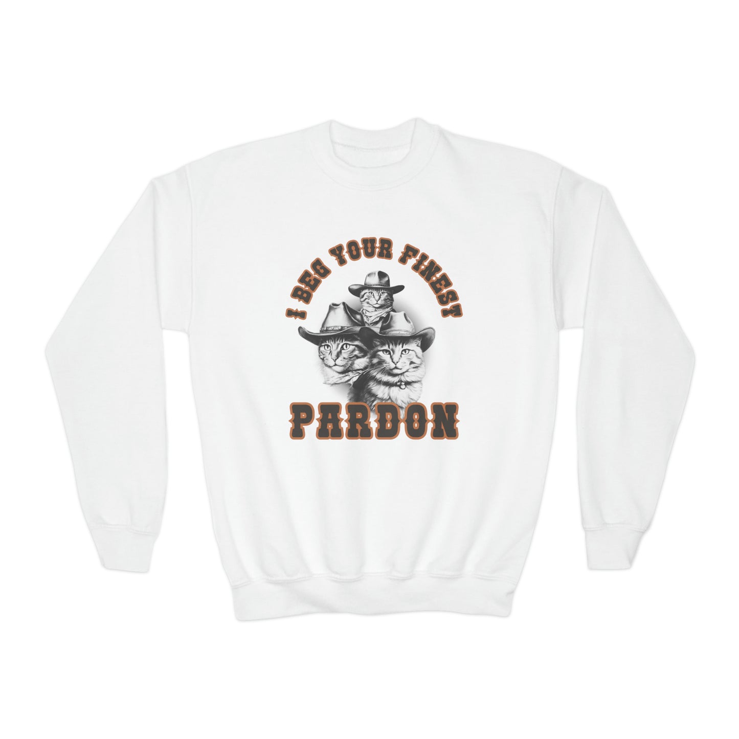 I Beg Your Finest Pardon - Youth Crewneck Sweatshirt