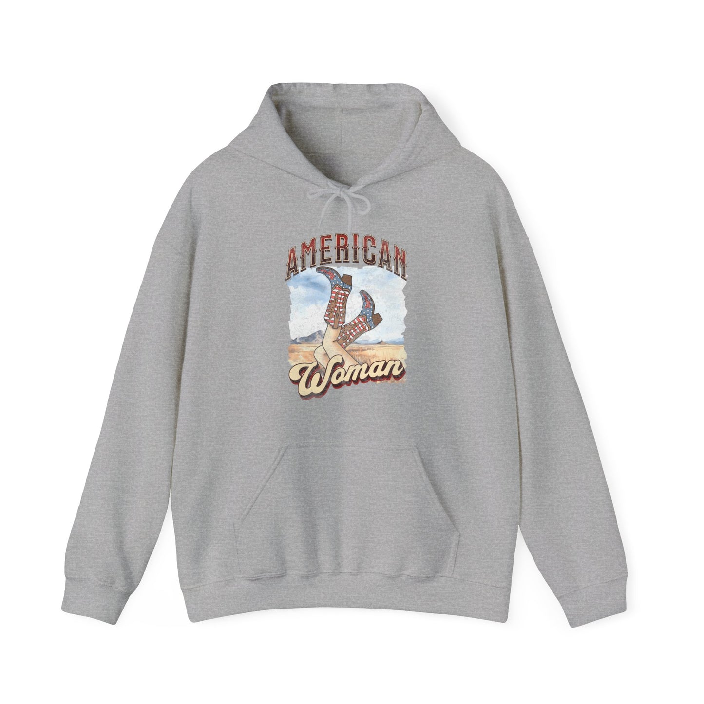 American Woman - Unisex Heavy Blend™ Hooded Sweatshirt