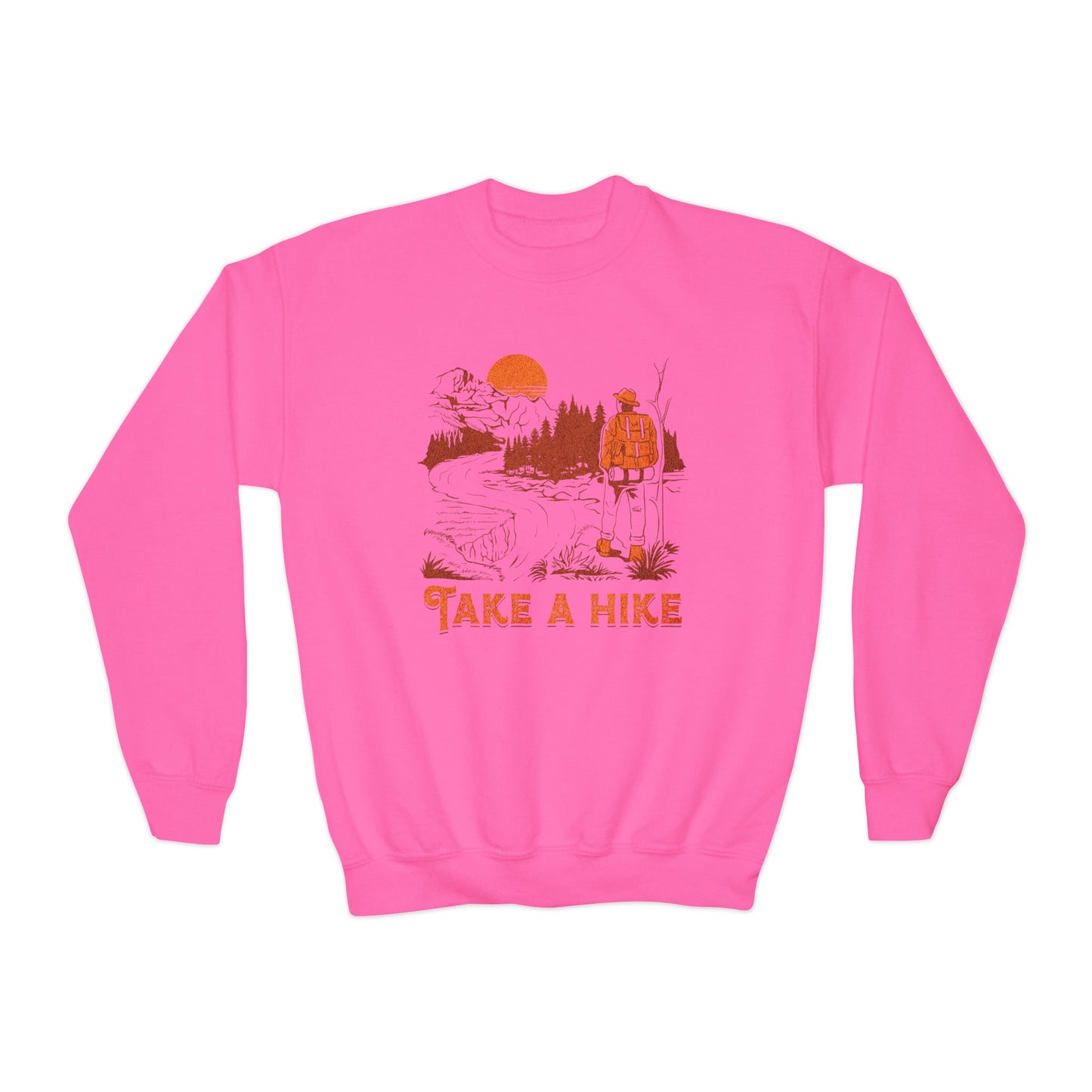 Take A Hike - Youth Crewneck Sweatshirt