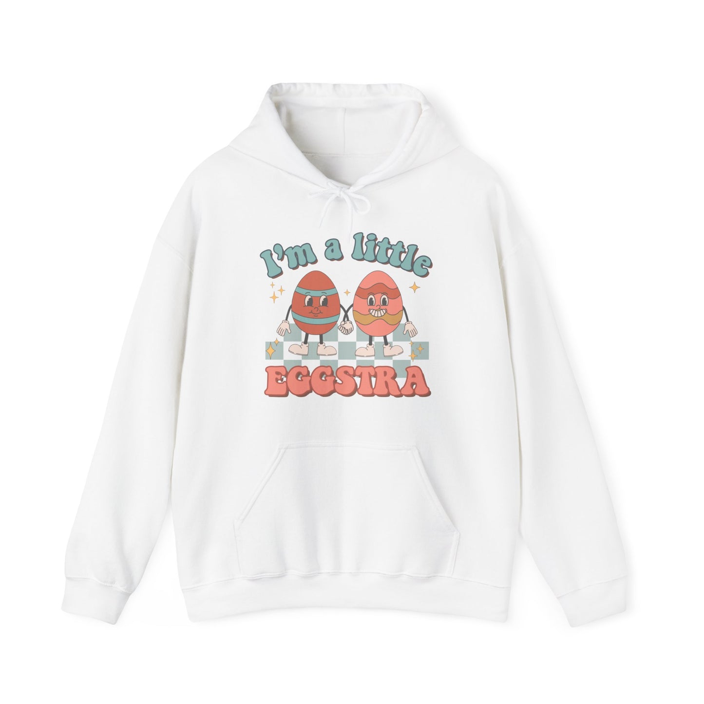 I’m A Little Eggstra - Unisex Heavy Blend™ Hooded Sweatshirt