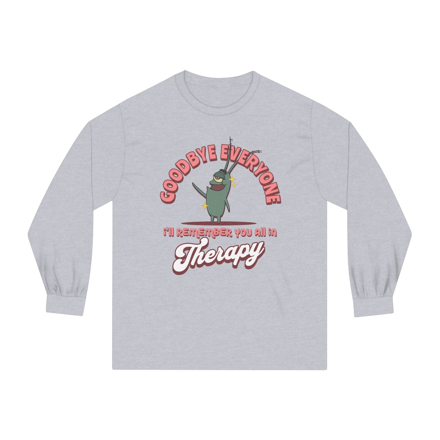 Funny Plankton Last Day of School - Unisex Classic Long Sleeve T-Shirt