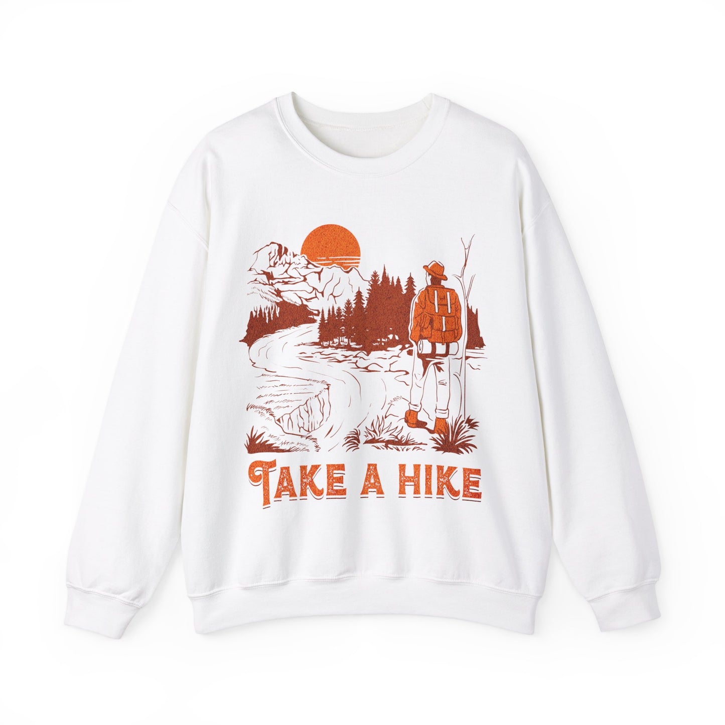 Take a Hike - Unisex Heavy Blend™ Crewneck Sweatshirt