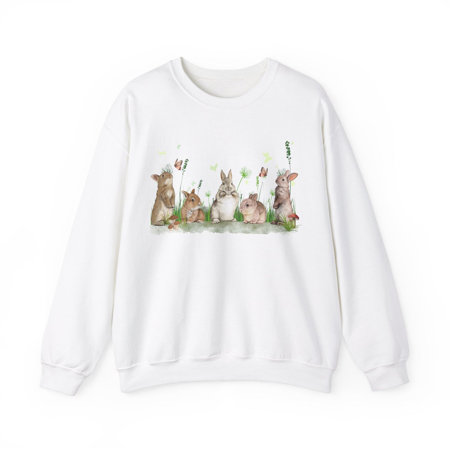 Spring Bunnies - Unisex Heavy Blend™ Crewneck Sweatshirt