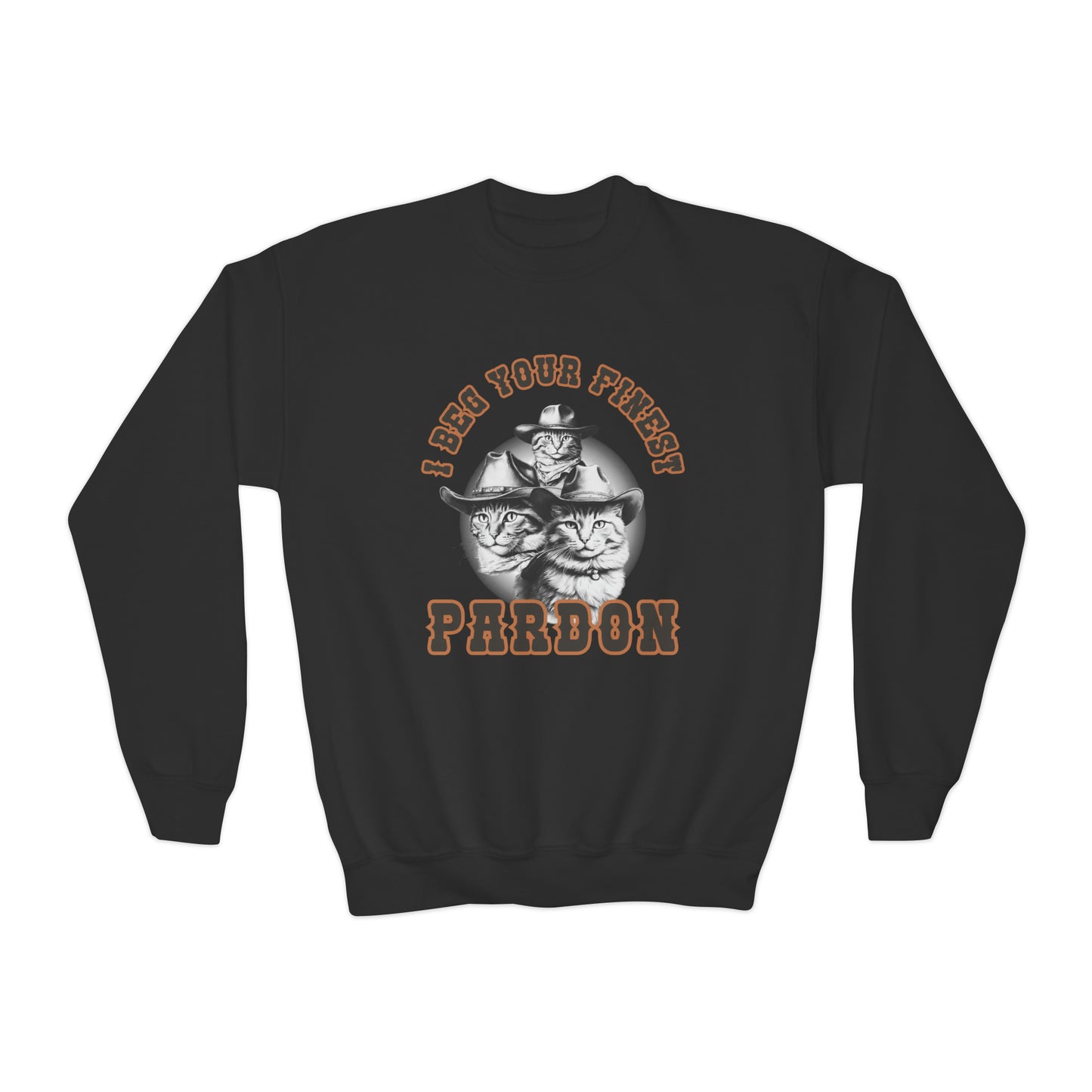 I Beg Your Finest Pardon - Youth Crewneck Sweatshirt