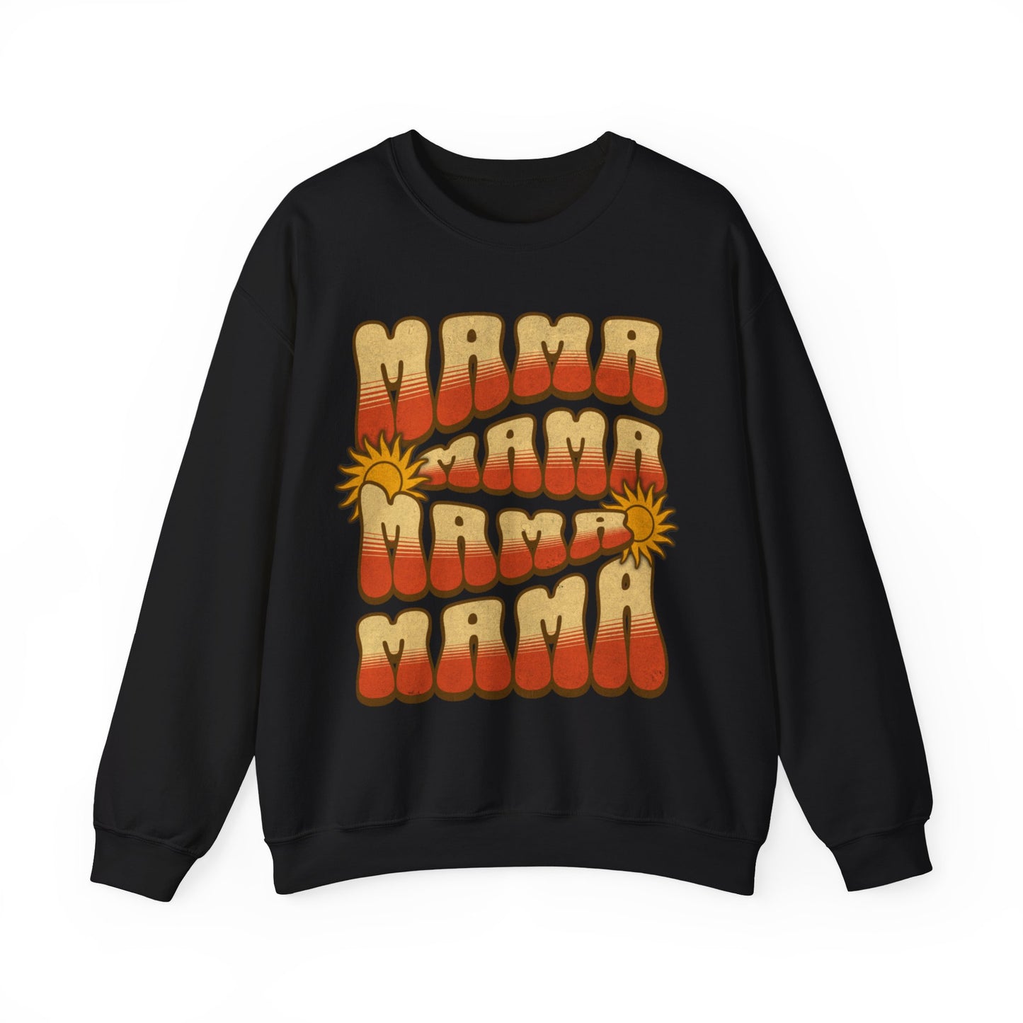 Groovy Mama - Unisex Heavy Blend™ Crewneck Sweatshirt