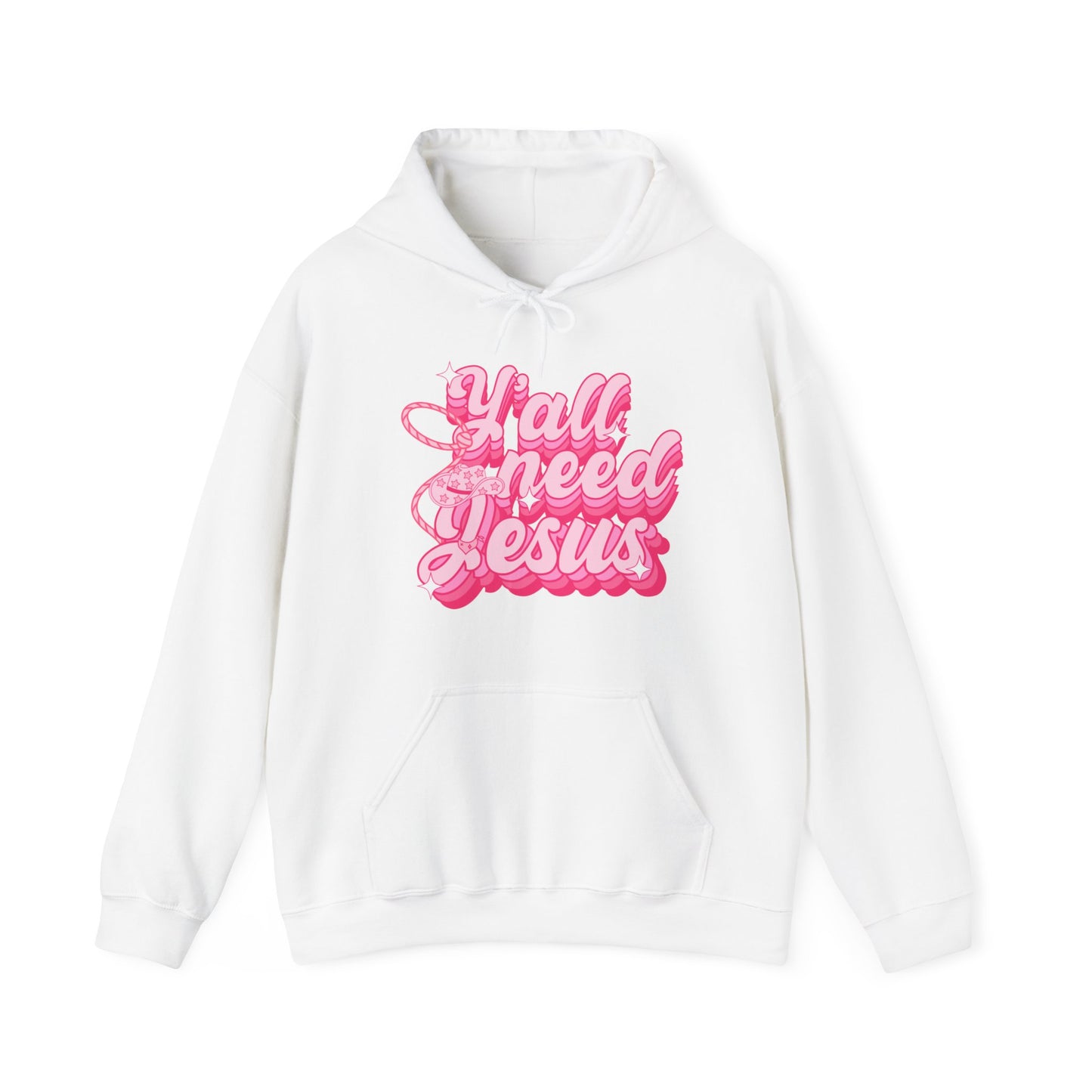 Y’all Need Jesus - Unisex Heavy Blend™ Hooded Sweatshirt