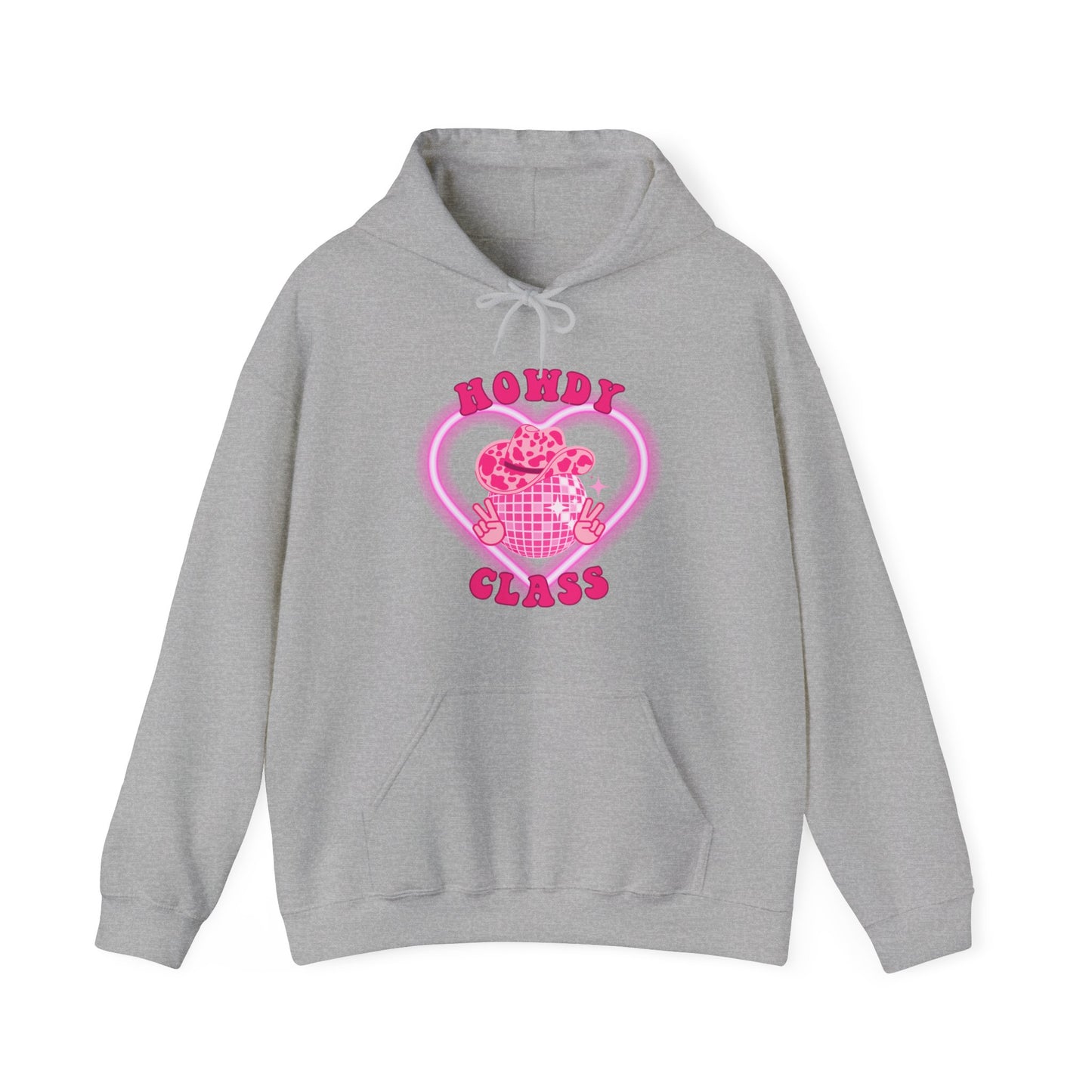 Howdy Class - Unisex Heavy Blend™ Hooded Sweatshirt