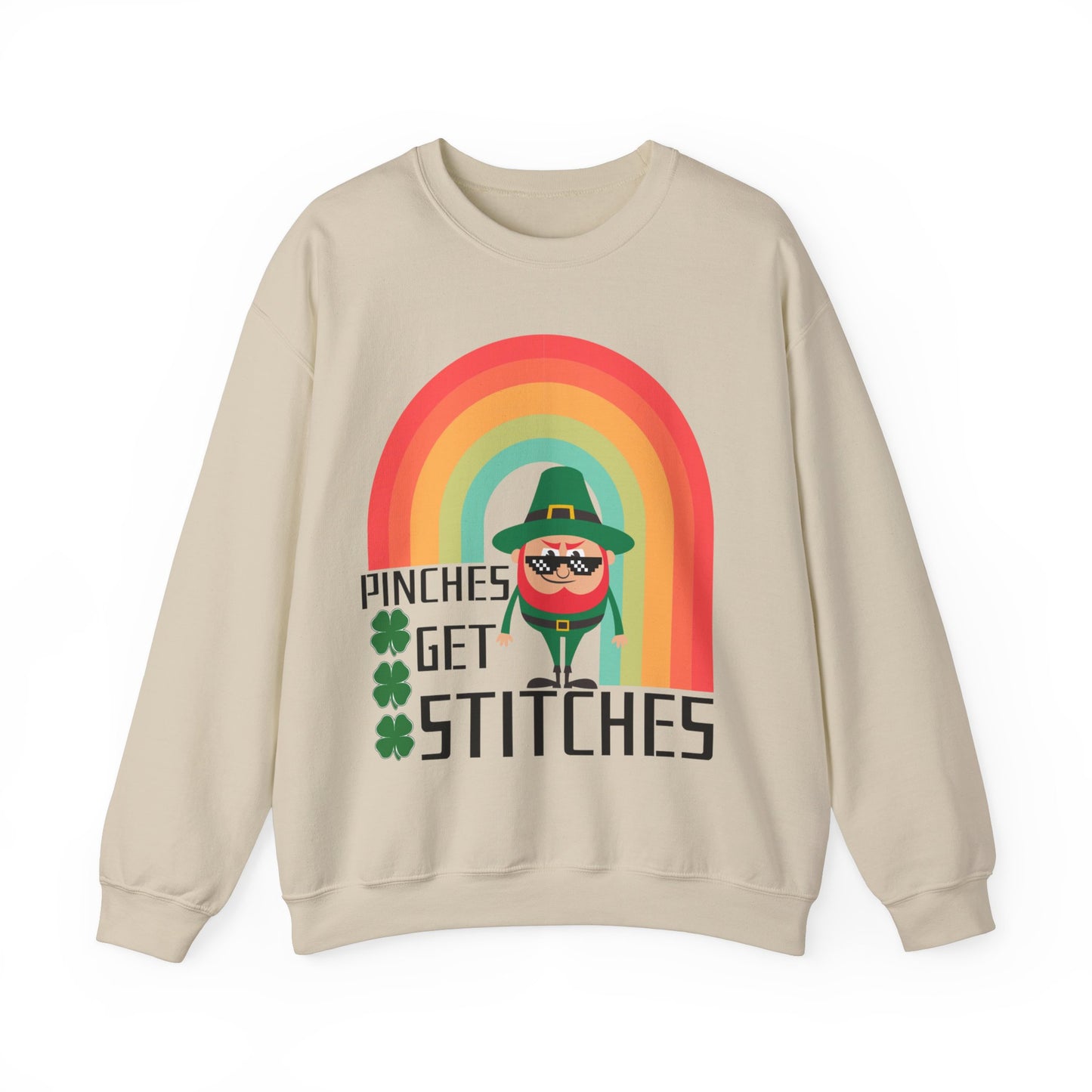 Pinches Get Stitches - Unisex Heavy Blend™ Crewneck Sweatshirt